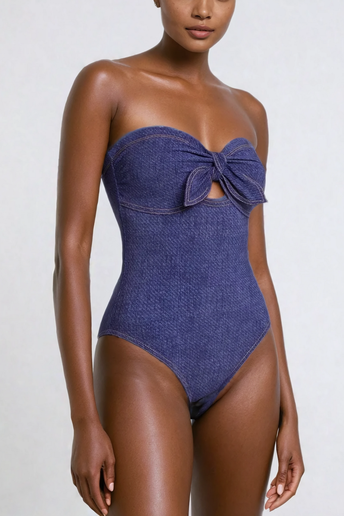 AlpineStraplessCutoutBodyconSwimsuit_1 MICHELLE STRAPLESS CUTOUT BODYCON SWIMSUIT