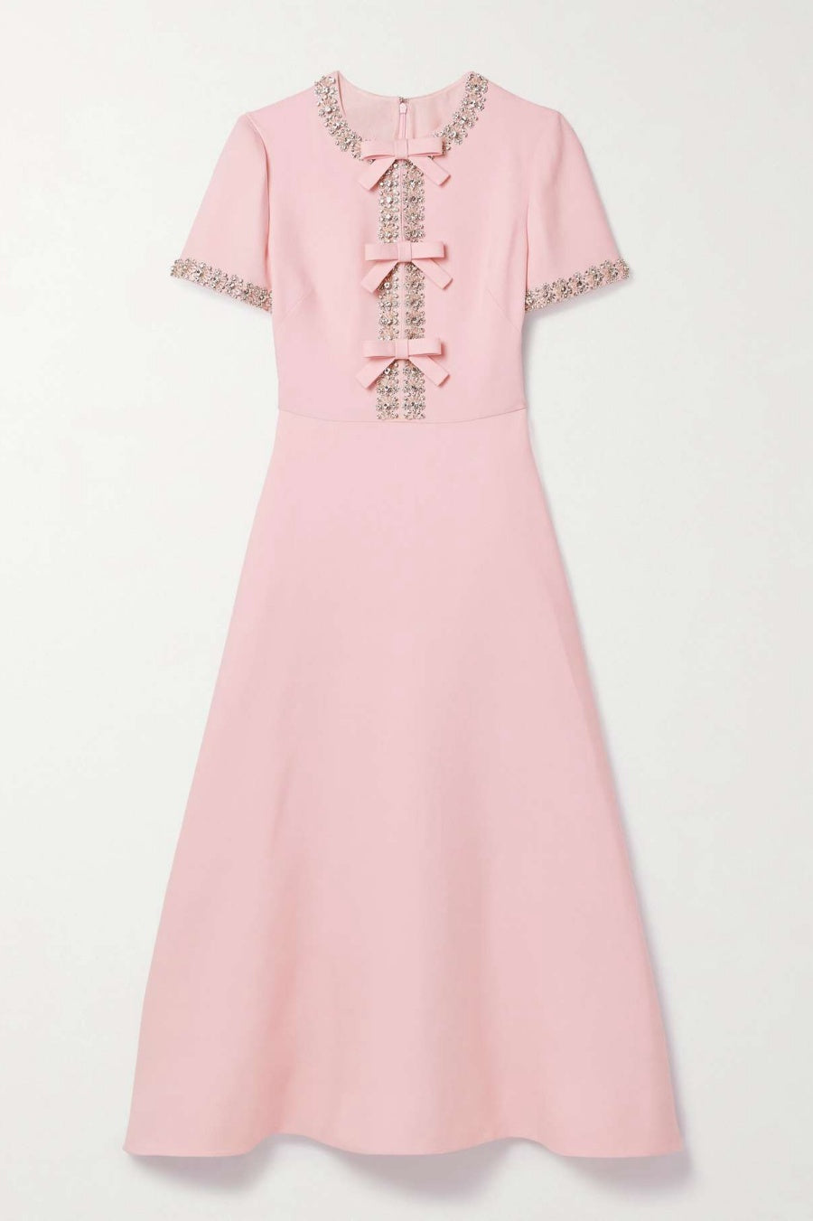 ALVAIA CRYSTAL BOW MAXI DRESS - FORMAL EVENT