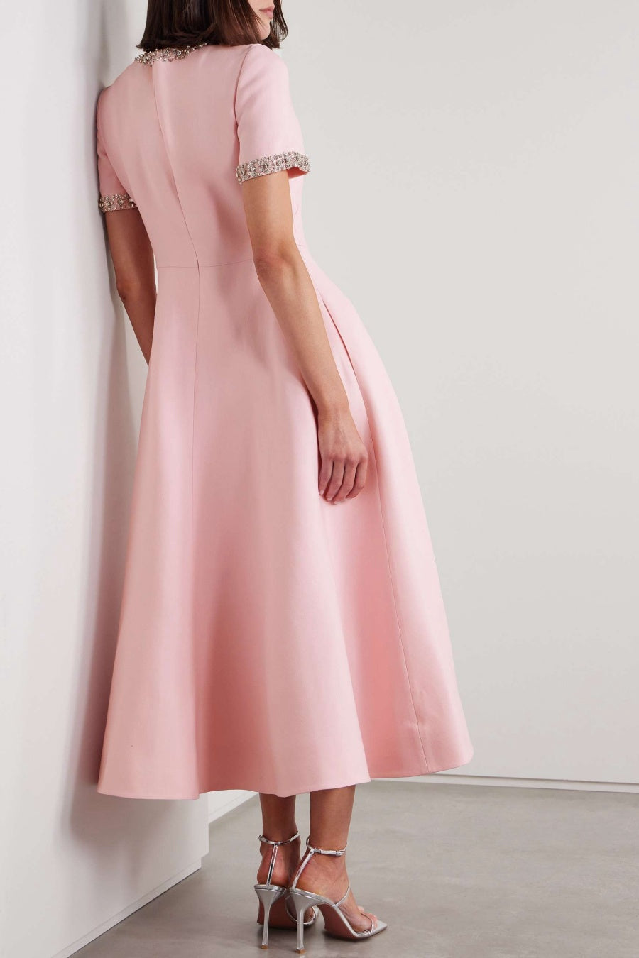 ALVAIA CRYSTAL BOW MAXI DRESS - FORMAL EVENT