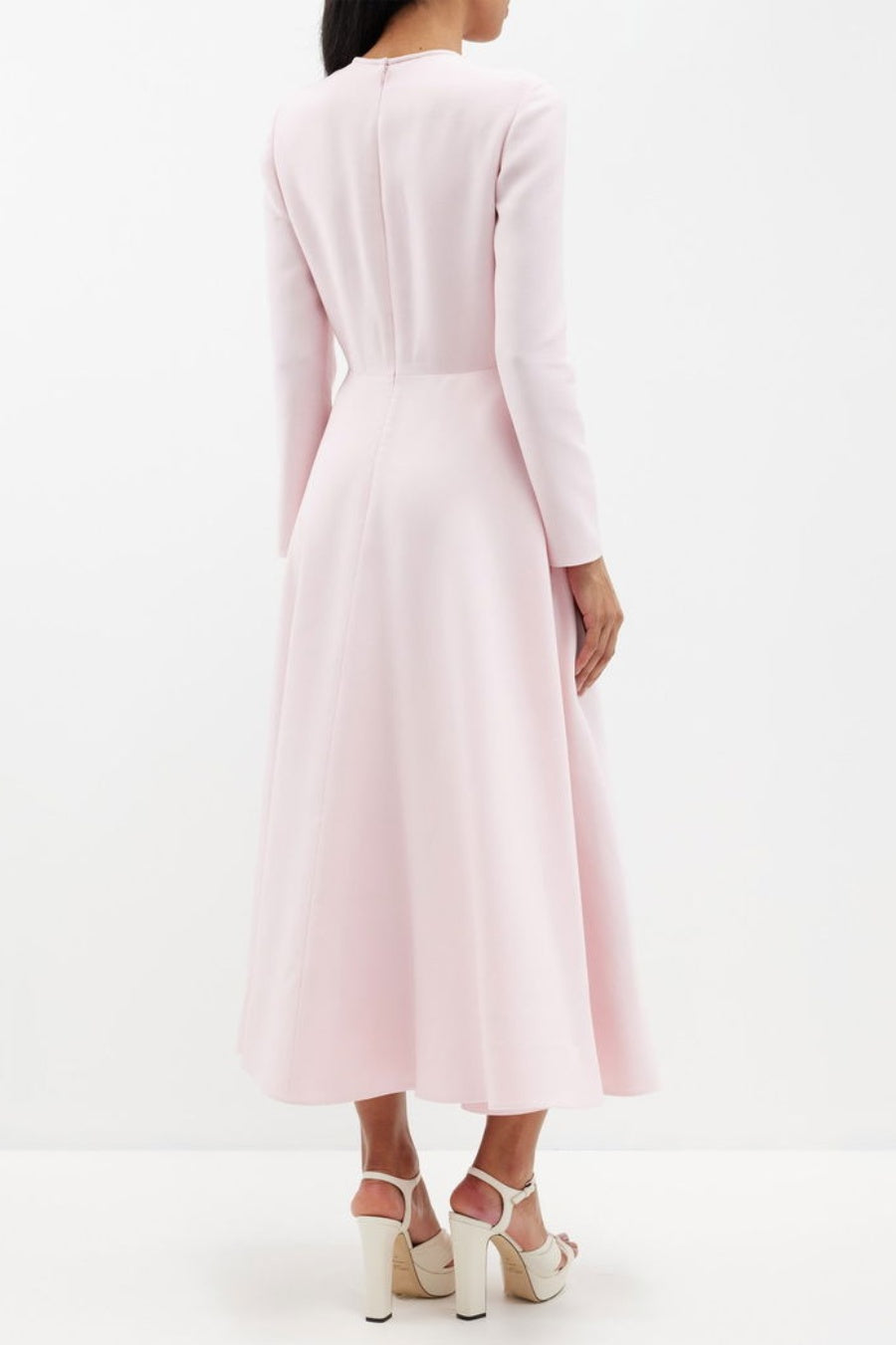 ALVAIA BOW MAXI DRESS | LONG SLEEVE EVENING GOWN