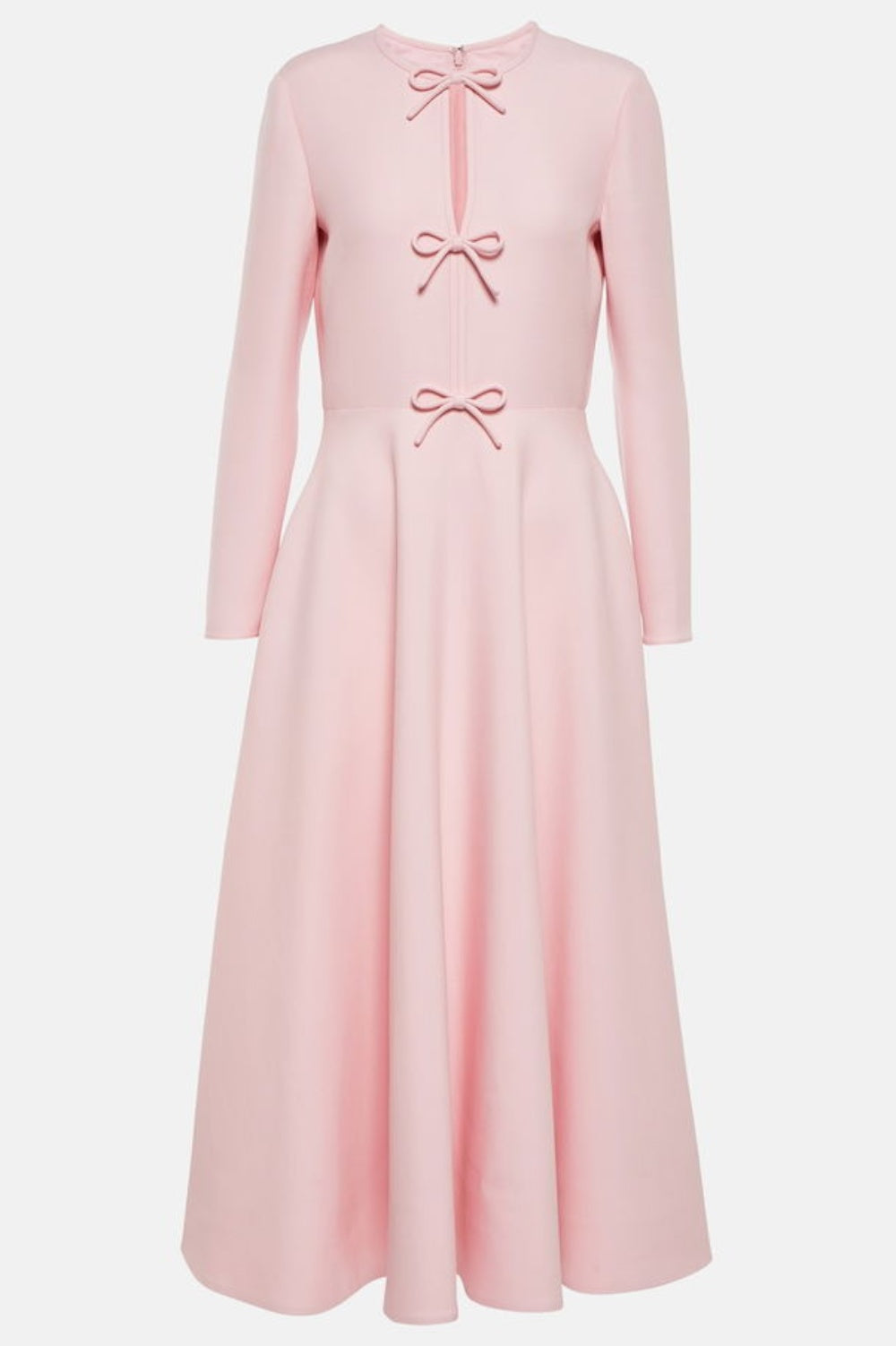 ALVAIA BOW MAXI DRESS | LONG SLEEVE EVENING GOWN
