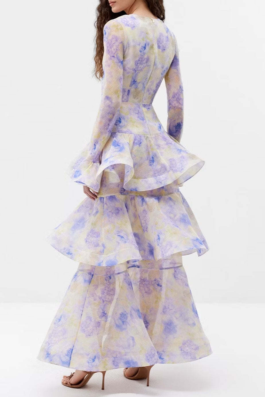 ANEMONE MAXI DRESS: ELEGANT A-LINE WEDDING GUEST
