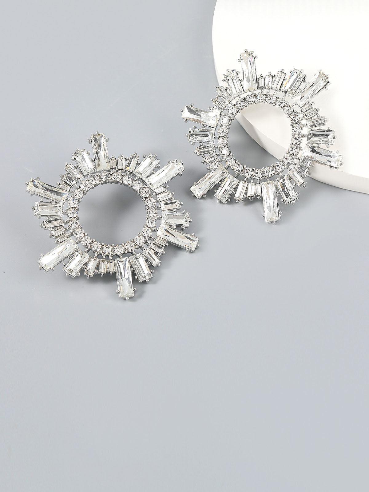 AnisaCrystalHoopEarrings_1 ANISA CRYSTAL HOOP EARRINGS FOR WEDDING