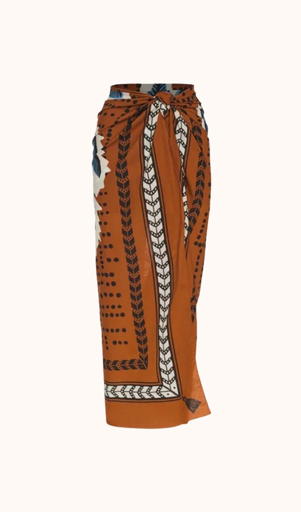ANNAKA PRINTED BIKINI SET VACATION BEACHWEAR