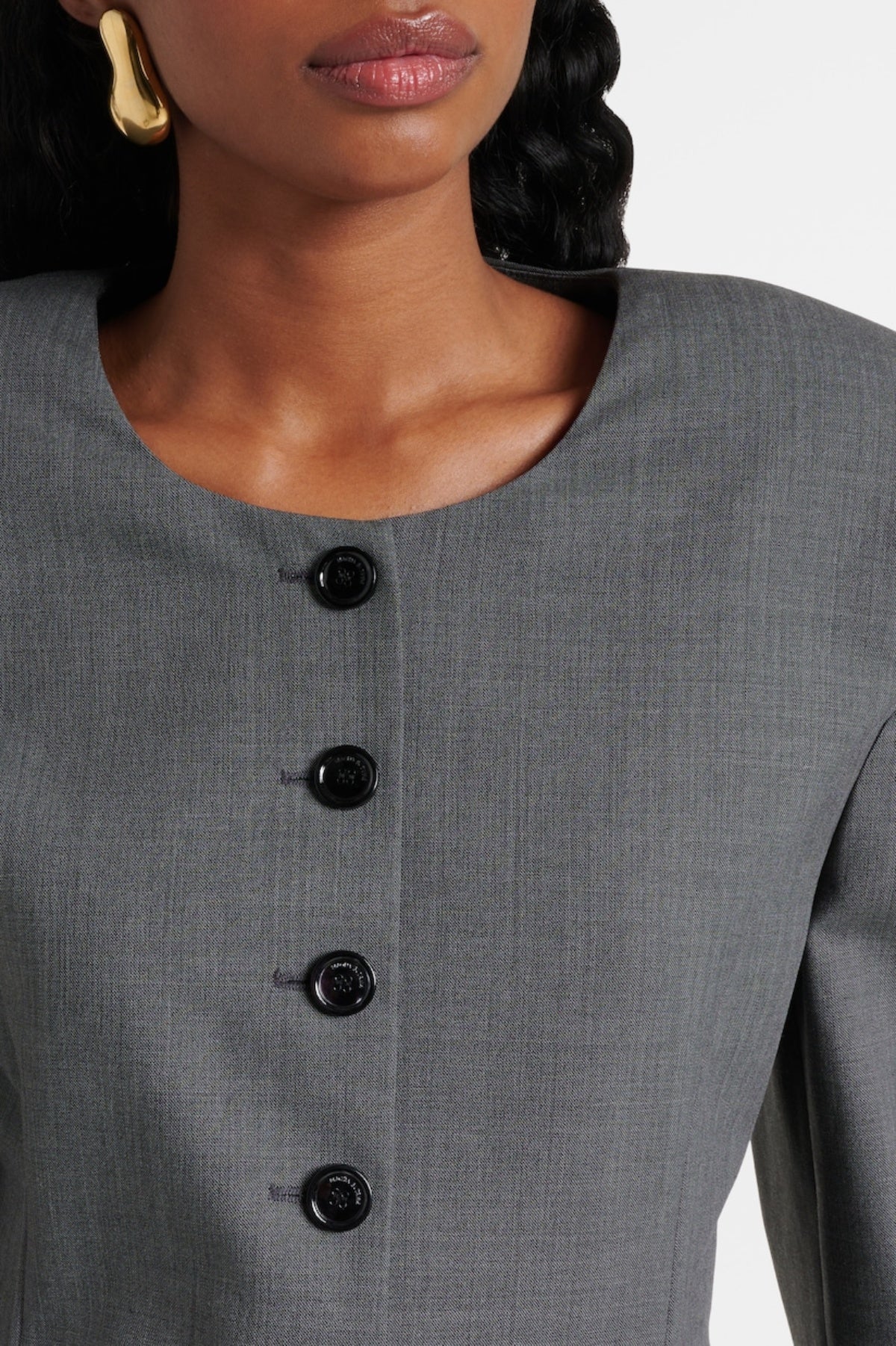 DALIDA CINCHED WAIST BLAZER FOR OFFICE PARTY