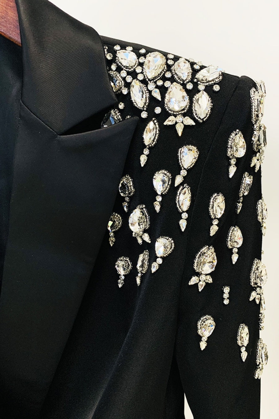 AURORA CRYSTAL BLAZER DRESS FOR EVENING