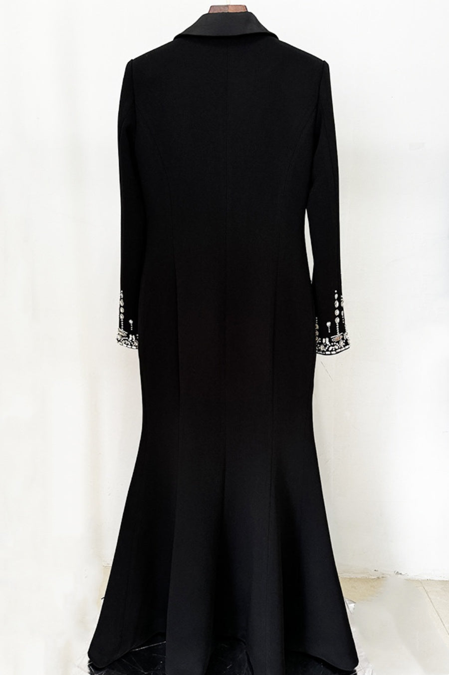 AURORA CRYSTAL BLAZER MAXI DRESS FOR EVENING