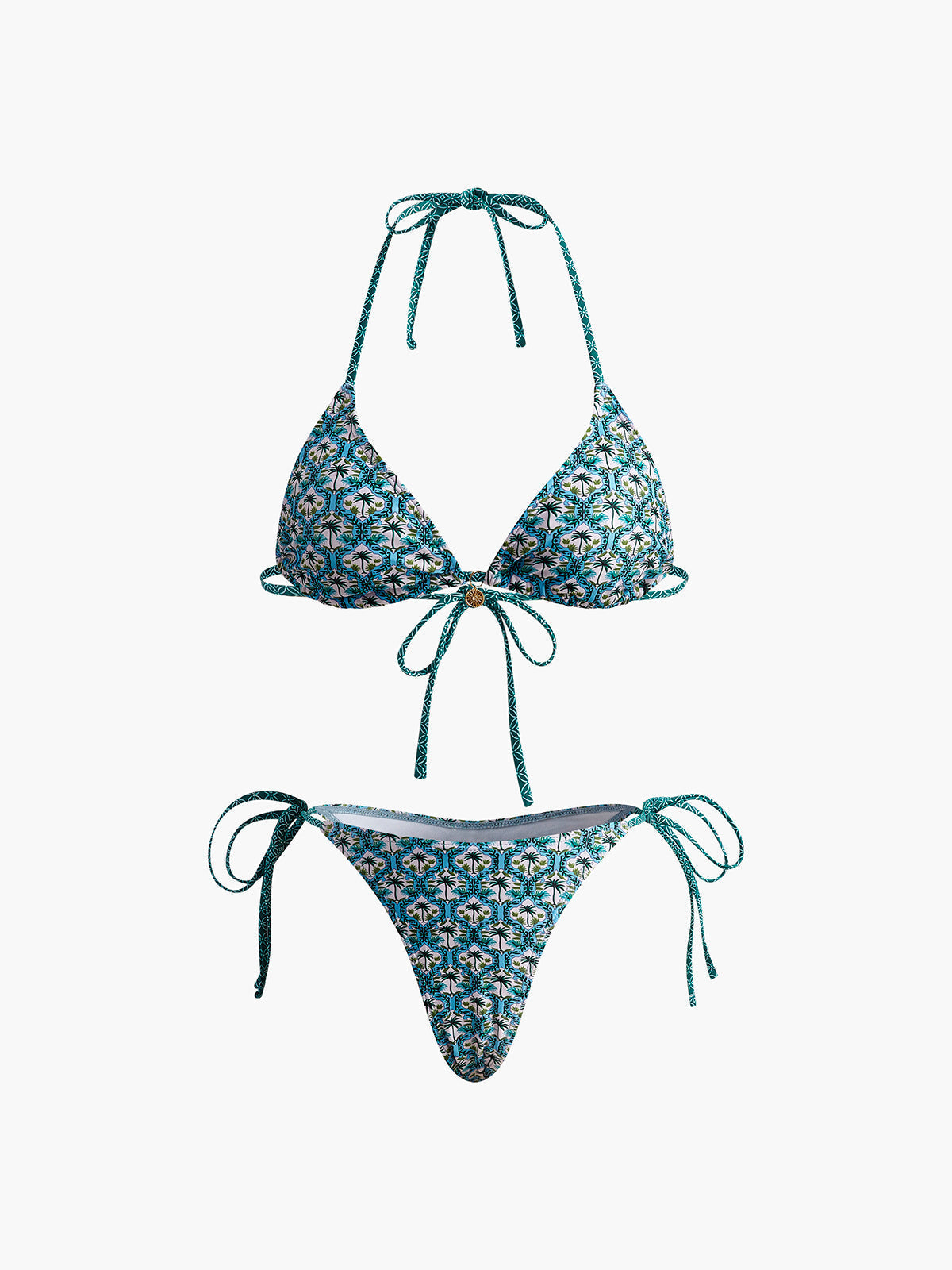B1722074279110 SEXY PRINTED LACE BIKINI SET FOR PARTY