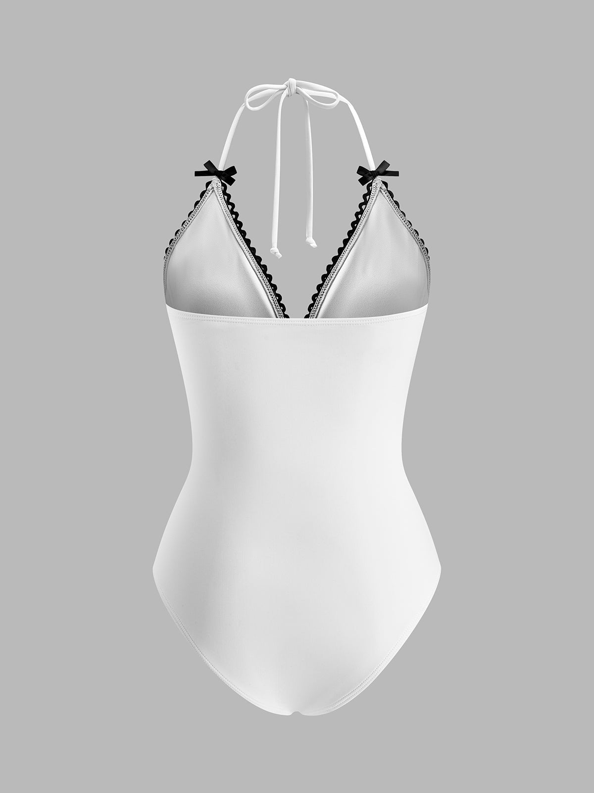 BOW CHEST DETAIL SWIMSUIT ELEGANT PARTY