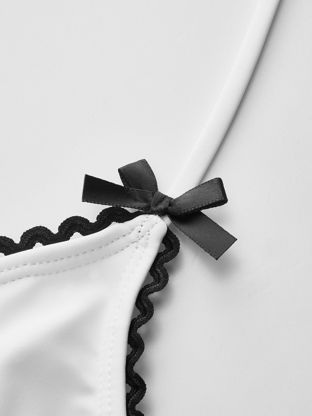 BOW CHEST DETAIL SWIMSUIT ELEGANT PARTY