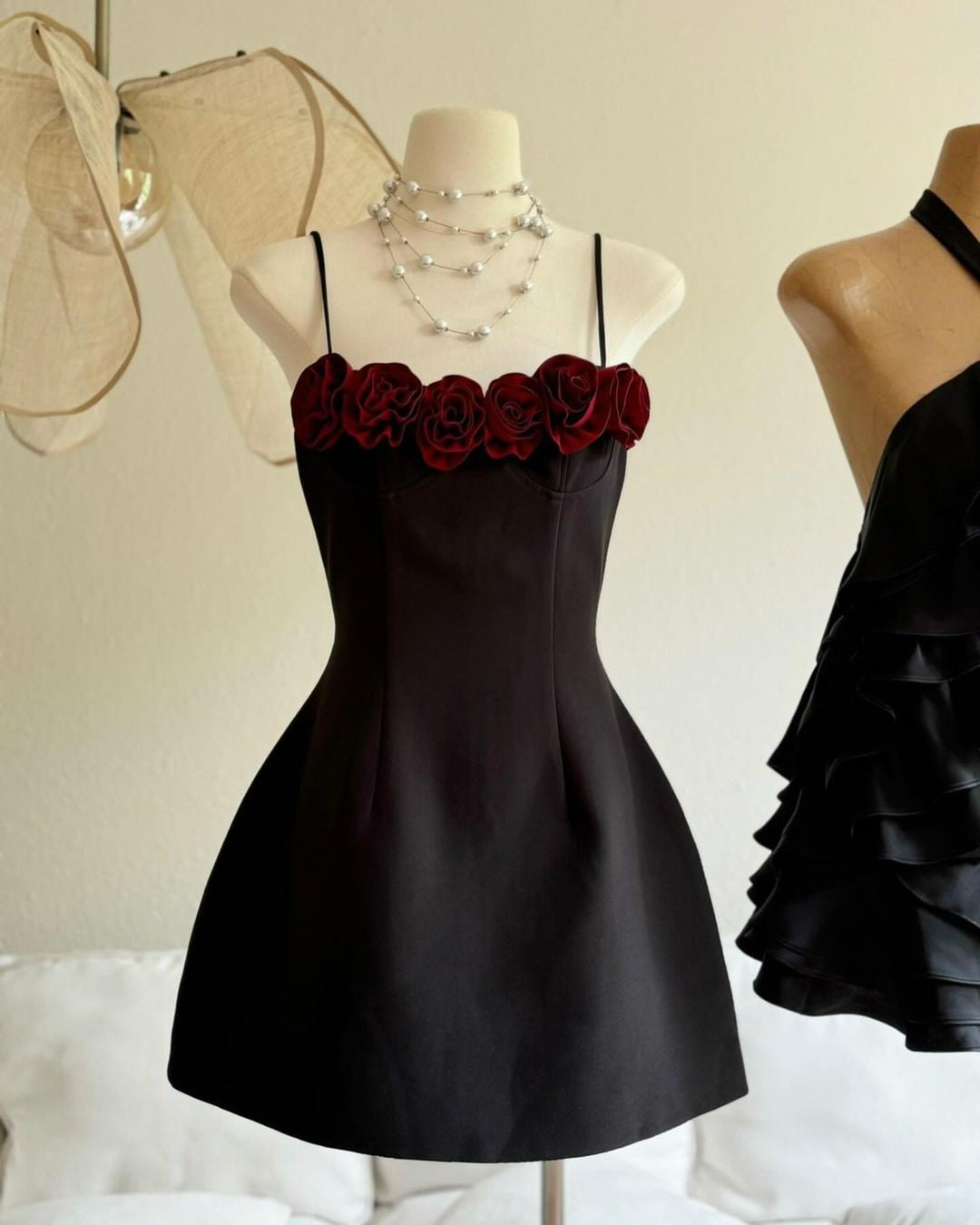 COLETTE FLOWER MINI DRESS FOR PARTY