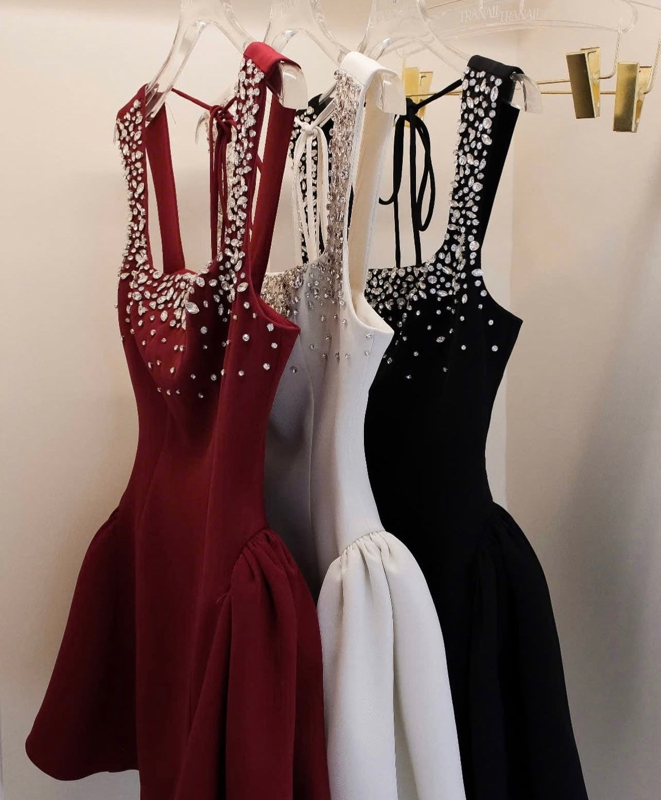 ELISE EMBELLISHED MINI DRESS FOR PARTY