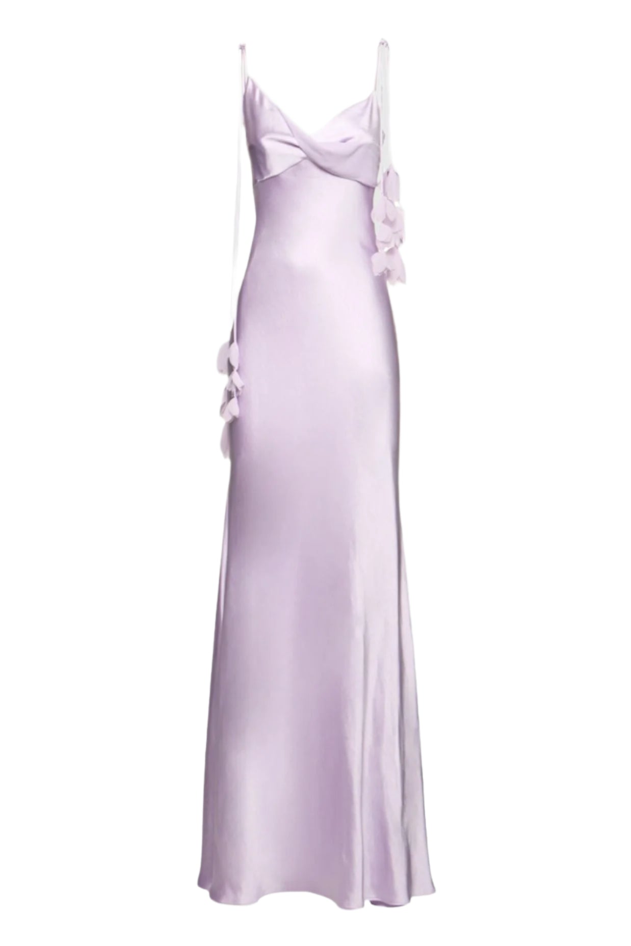 BAHARI FLORAL SATIN MAXI DRESS FOR WEDDING GUEST