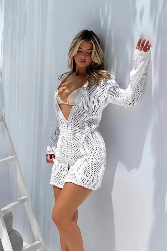 Basiscrochetbutton-upcover-up-Sunfere_6 BEACH CROCHET COVER-UP BUTTON-FRONT VACATION