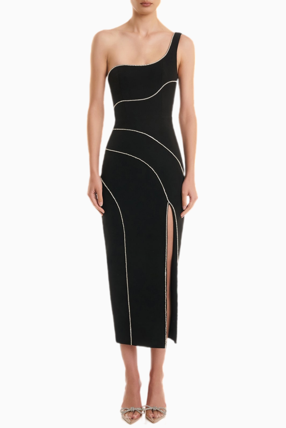 BgSub_ZoraidaDiamanteOneShoulderSplitMidiBandageDress8 ZORAIDA ONE SHOULDER SPLIT MIDI BANDAGE DRESS