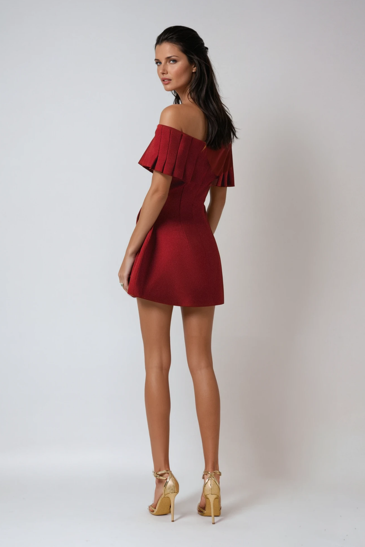 BRAAM STRAPLESS RUCHED MINI DRESS, COCKTAIL