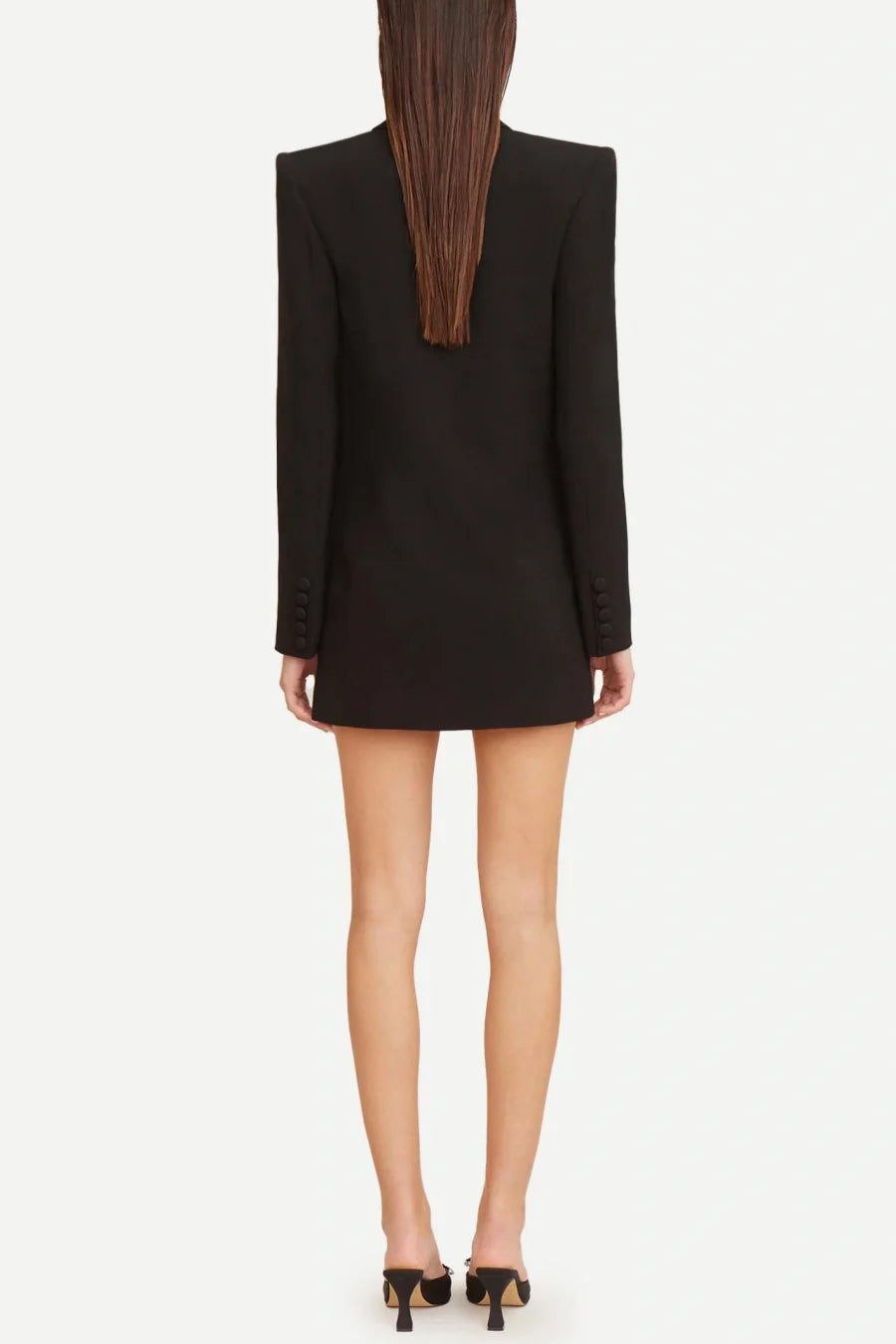 DIAMANTE EMBELLISHED BLAZER DRESS FOR EVENING