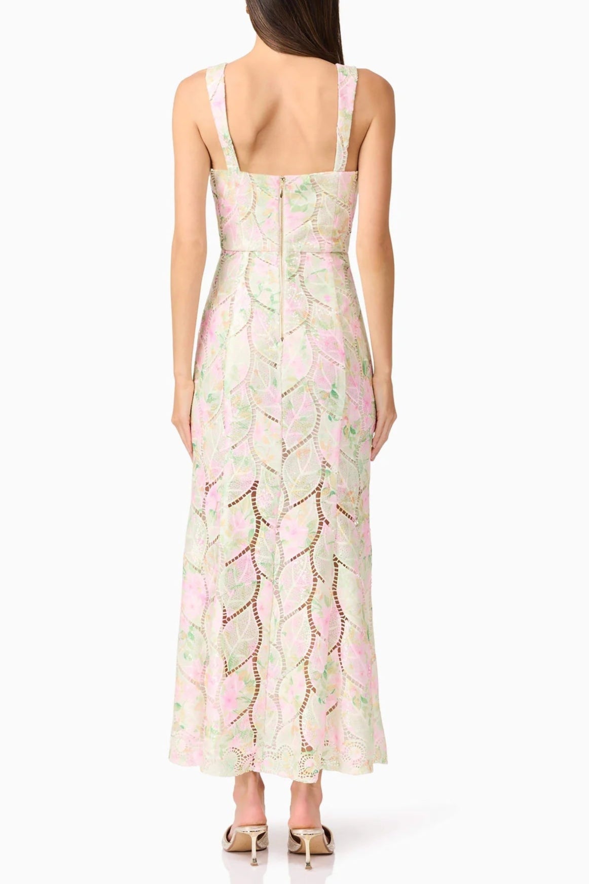 KAREN FLORAL MAXI DRESS, MULTICOLOR BOHEMIAN WEDDING GUEST