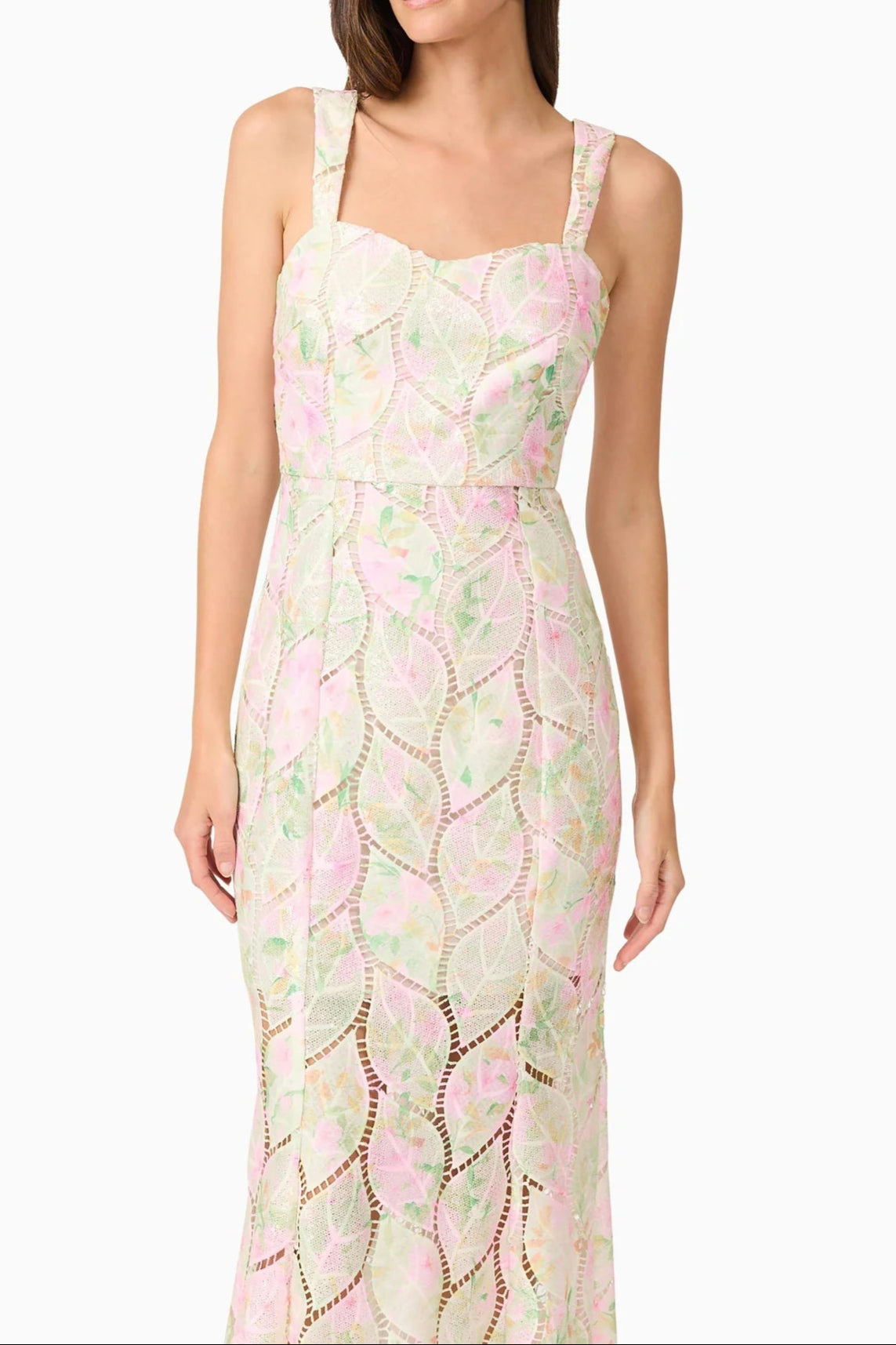 KAREN FLORAL MAXI DRESS, MULTICOLOR BOHEMIAN WEDDING GUEST