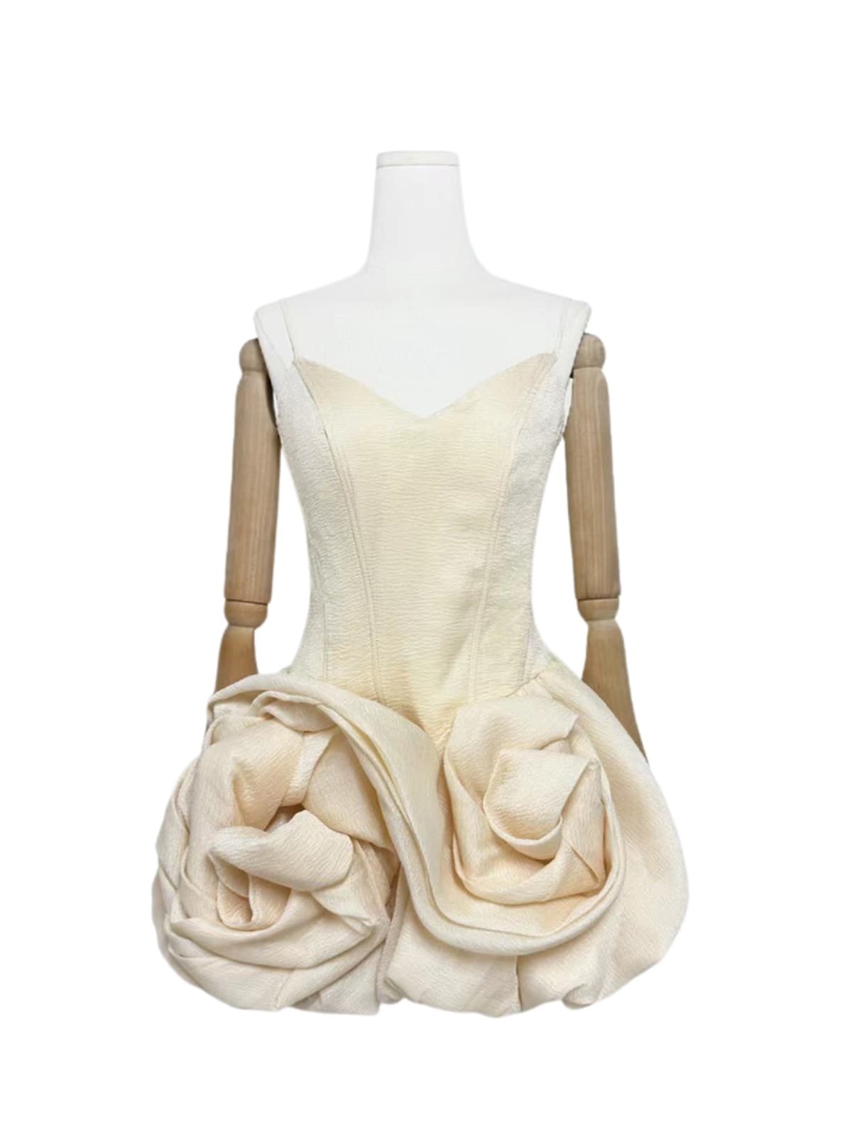 DOREEN 3D FLOWER BUD MINI DRESS FOR PARTY