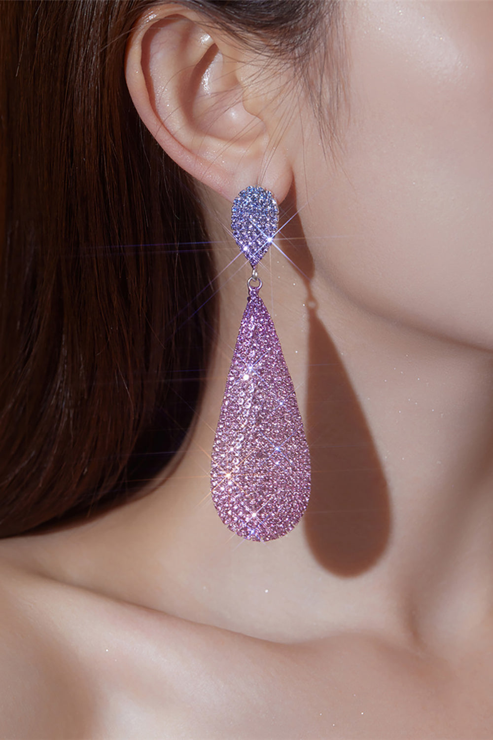 GLAM DIAMOND STUD EARRINGS FOR WEDDING PARTY