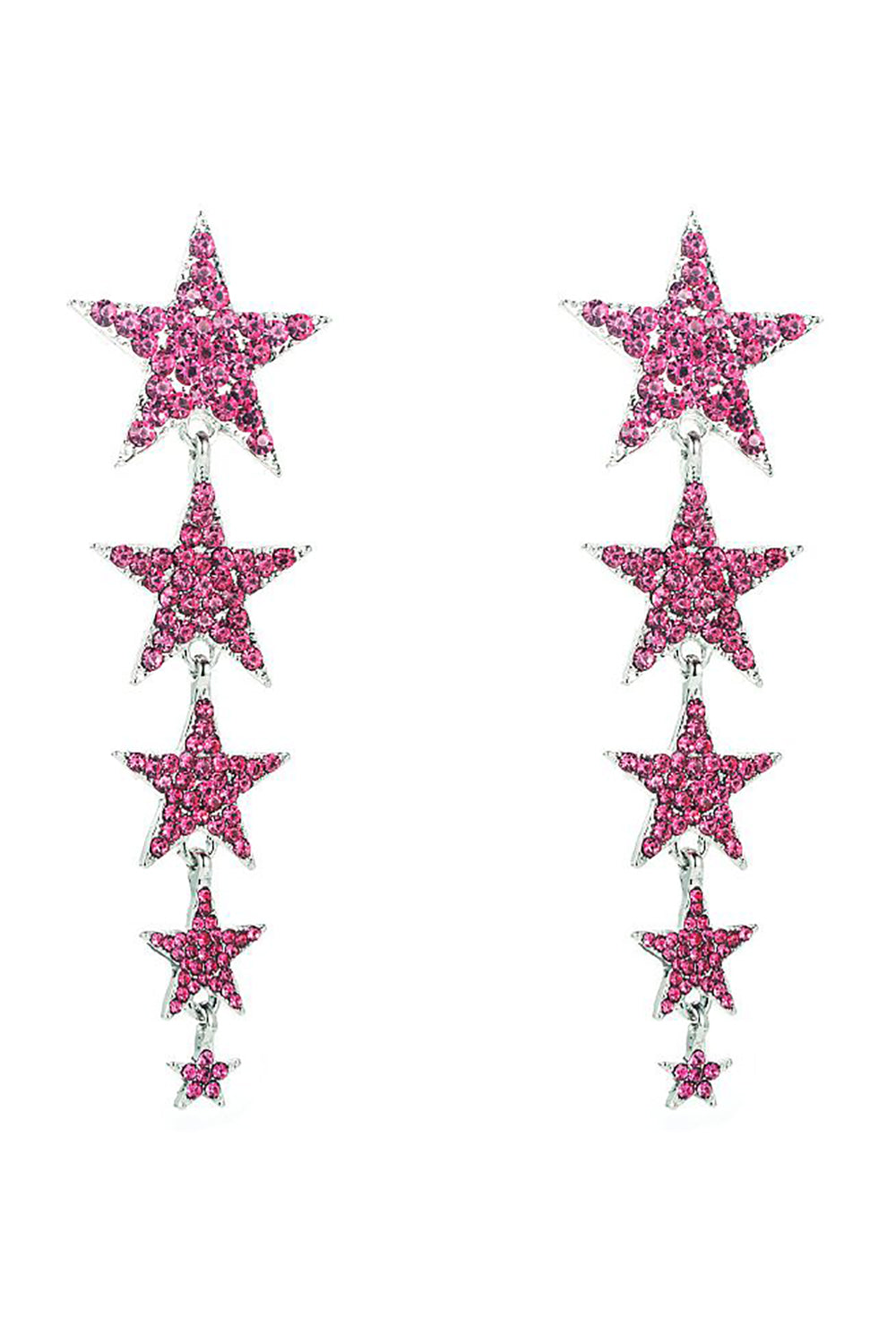 CGZL222497_20Fuchsia_1-first FUCHSIA STAR PROM DANGLE EARRINGS