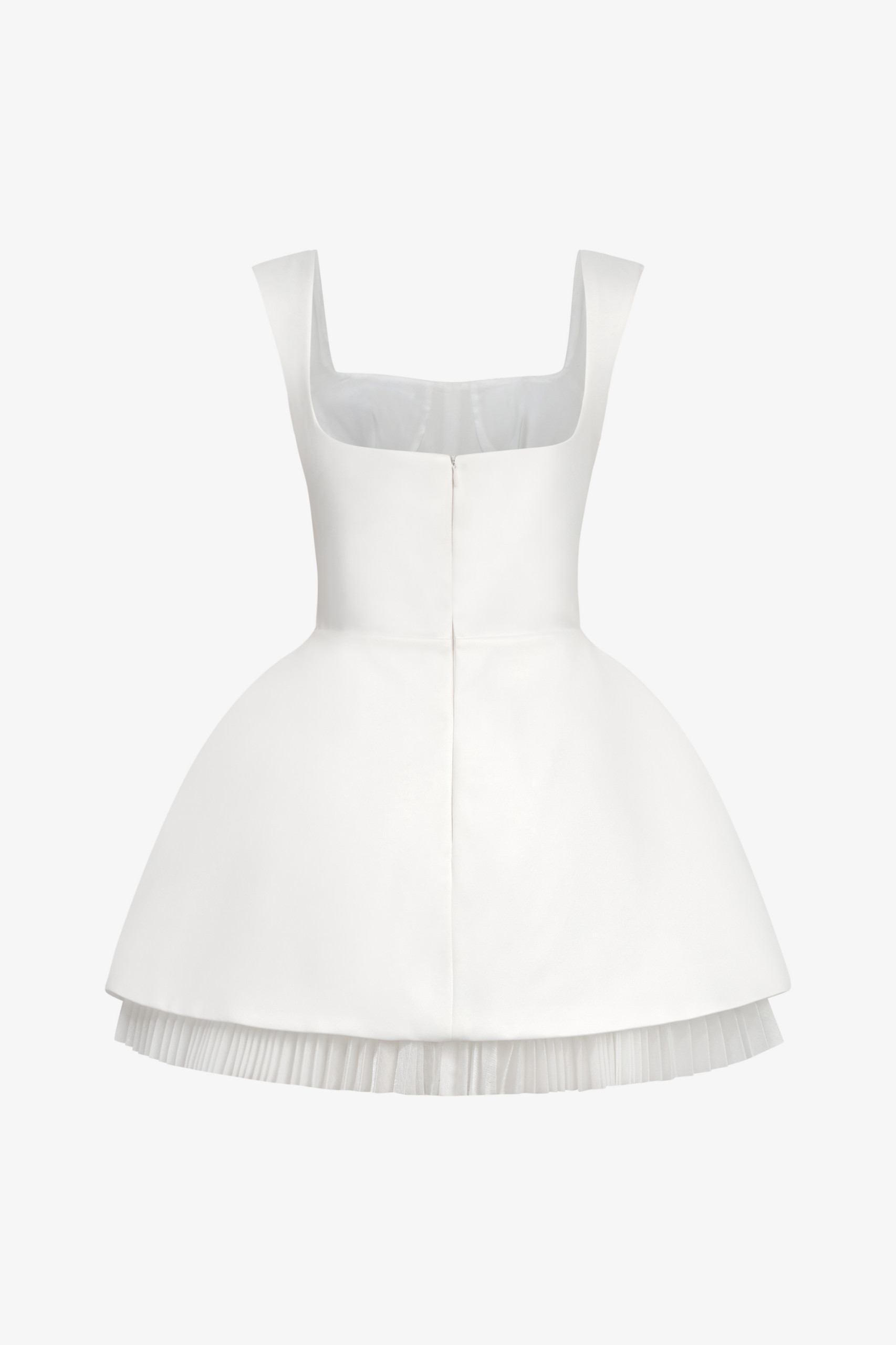 OLINA SQUARE NECK MINI DRESS FOR PARTY