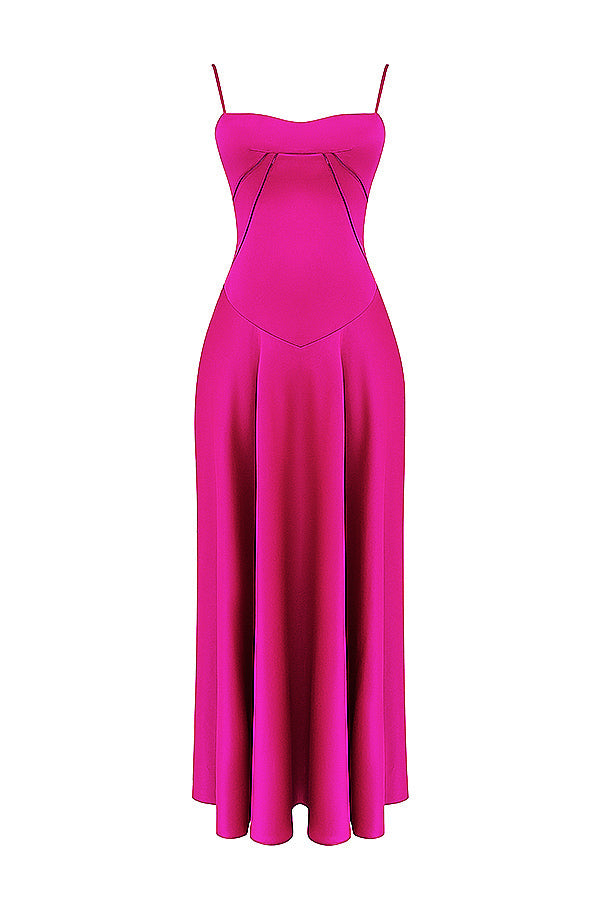 LACE UP MAXI DRESS FOR WEDDING GUEST