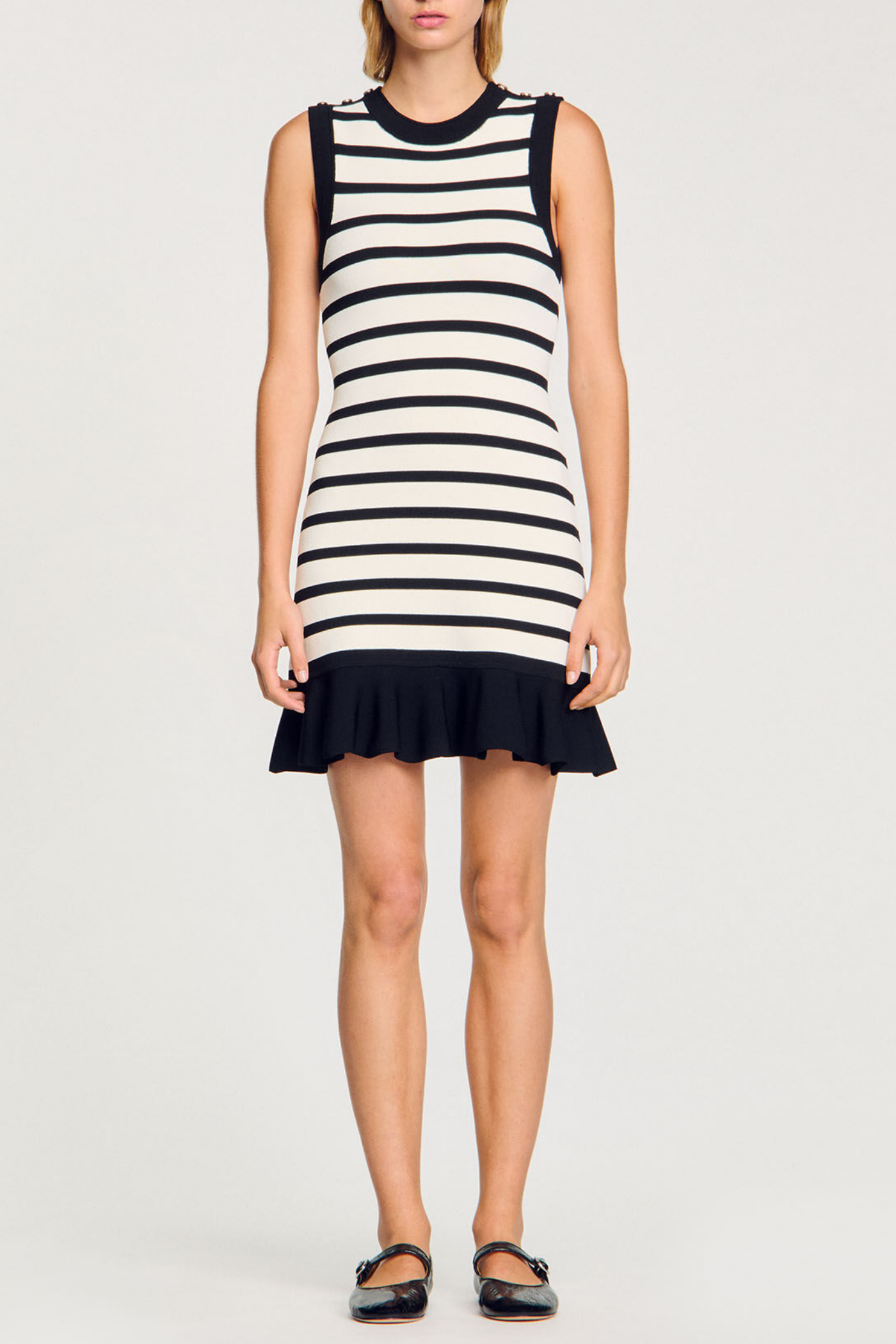 CactusStripedKnitSleevelessMiniDress_3 CACTUS STRIPED KNIT SLEEVELESS MINI DRESS