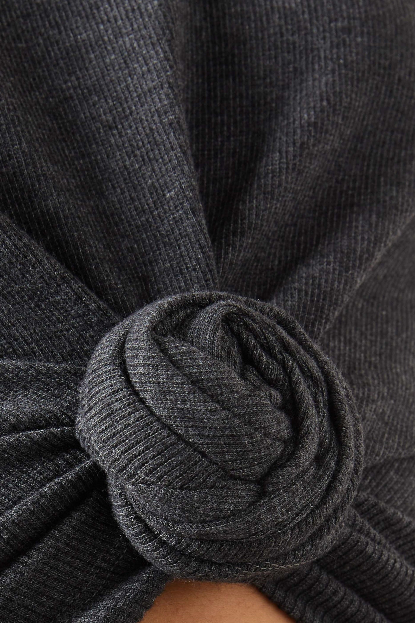 CLAUDAS KNOT TANK TOP GREY CASUAL SUMMER