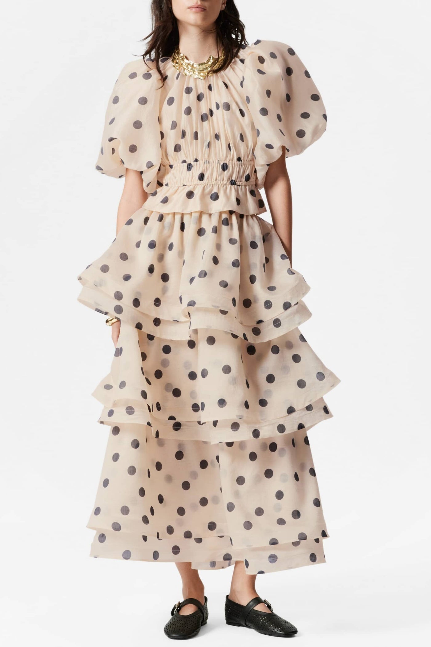 COLETTE POLKA DOT RUFFLE SET