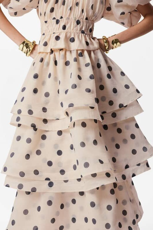 COLETTE POLKA DOT RUFFLE SET