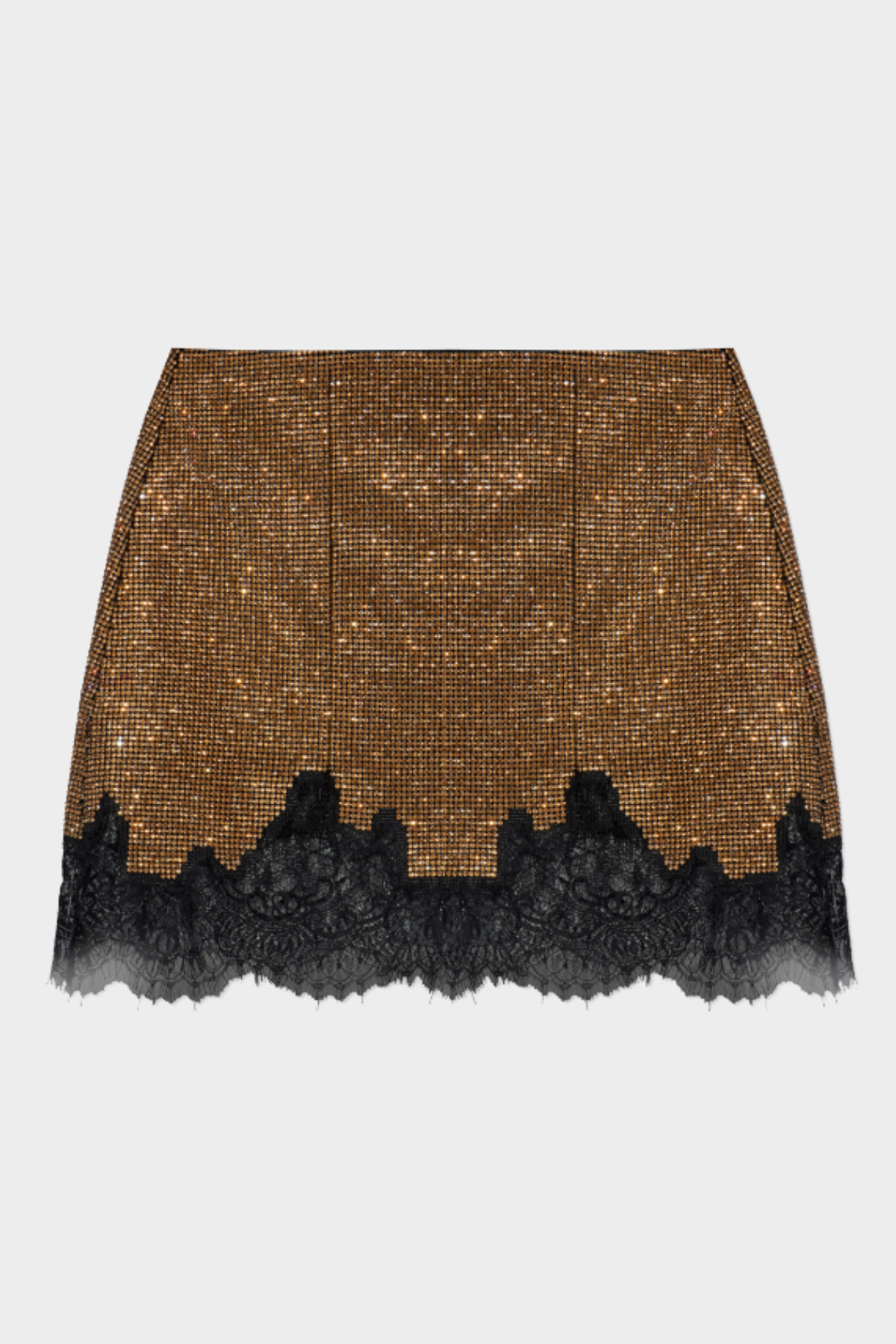 COSMIC CRYSTAL LACE MINI SKIRT, PARTY
