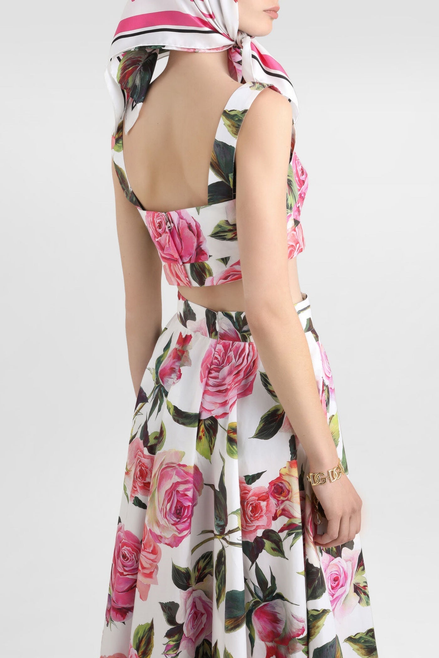 FLORAL TWO PIECE SET – VINTAGE PARTY OUTFIT