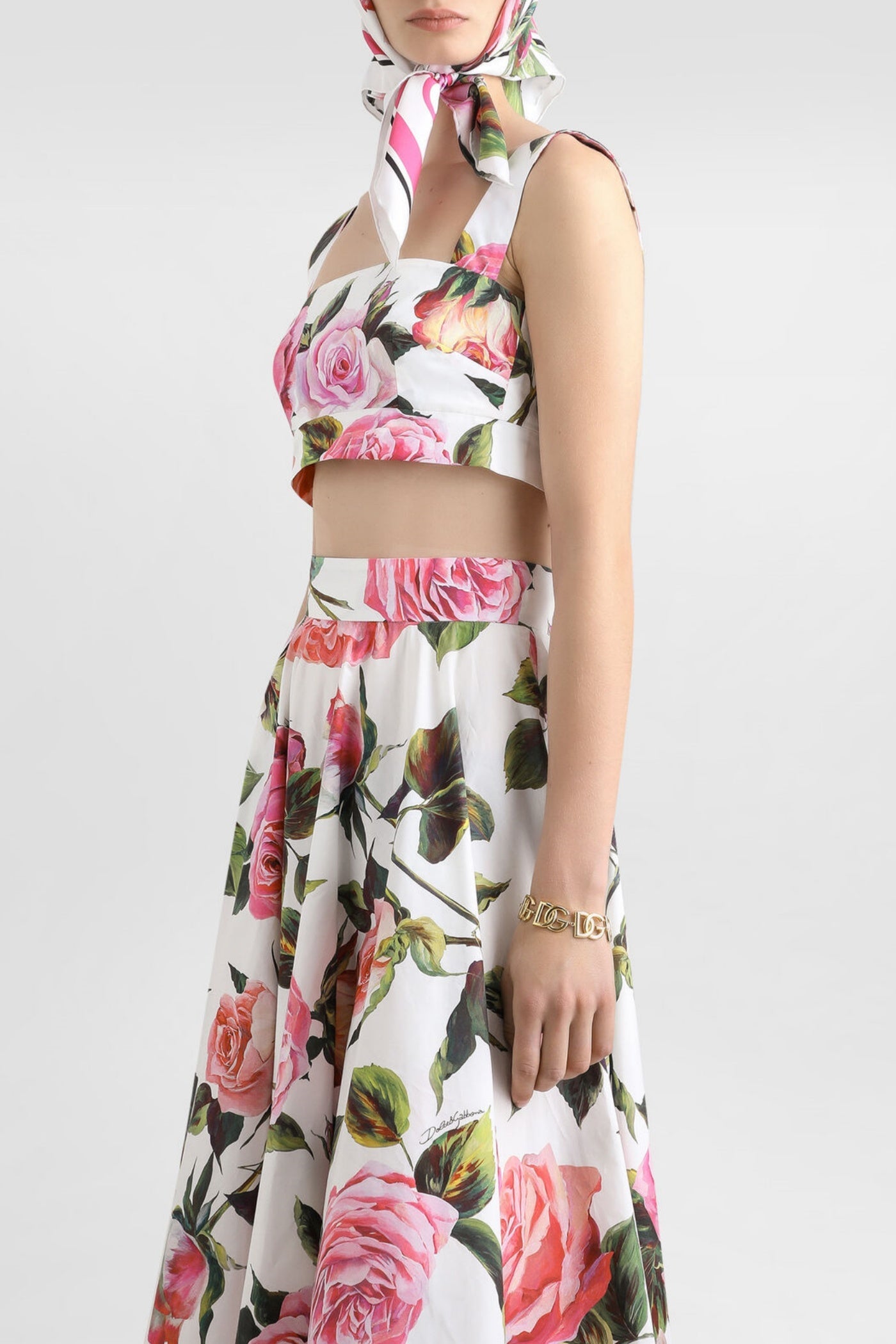 FLORAL TWO PIECE SET – VINTAGE PARTY OUTFIT