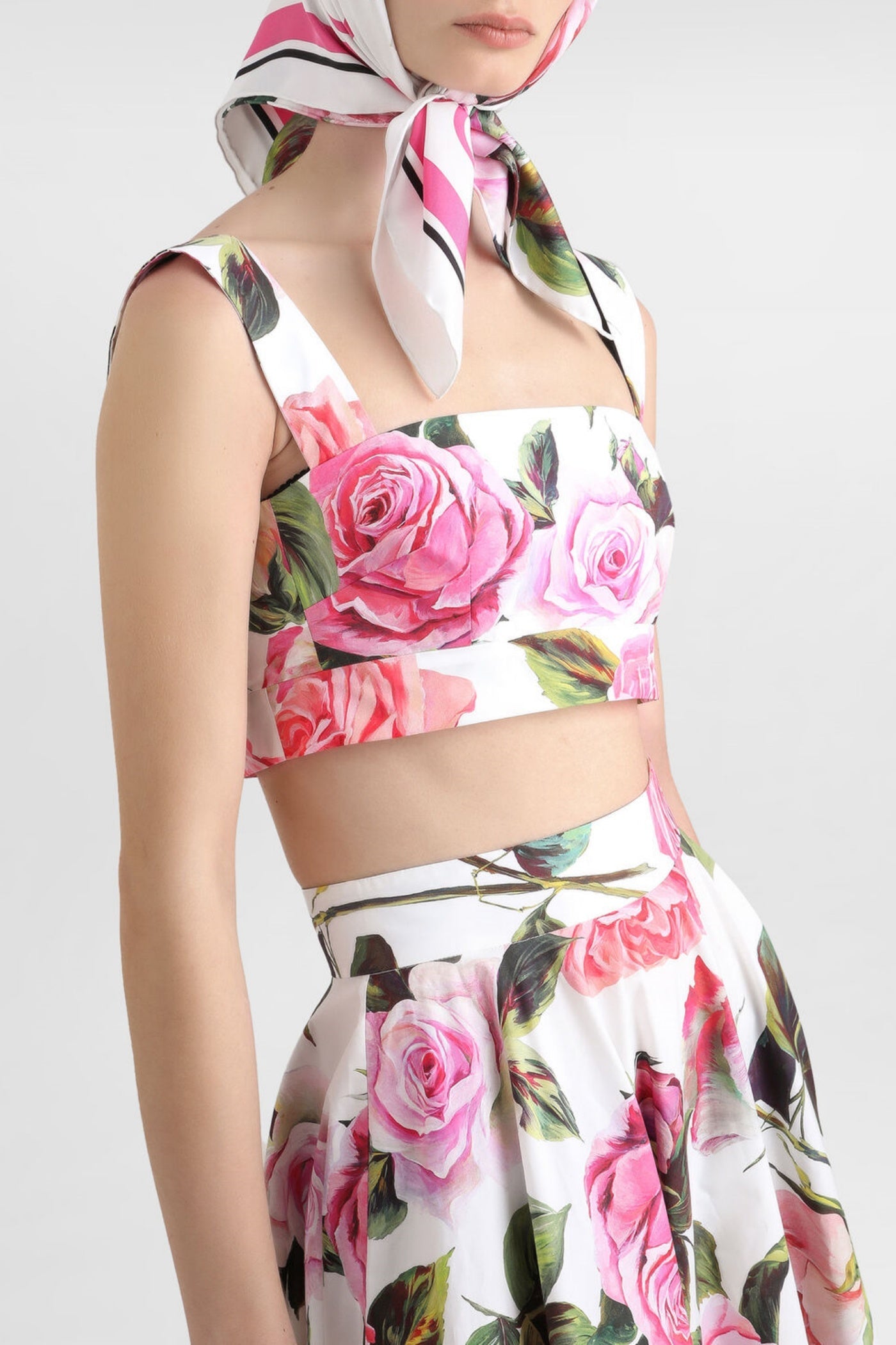 FLORAL TWO PIECE SET – VINTAGE PARTY OUTFIT