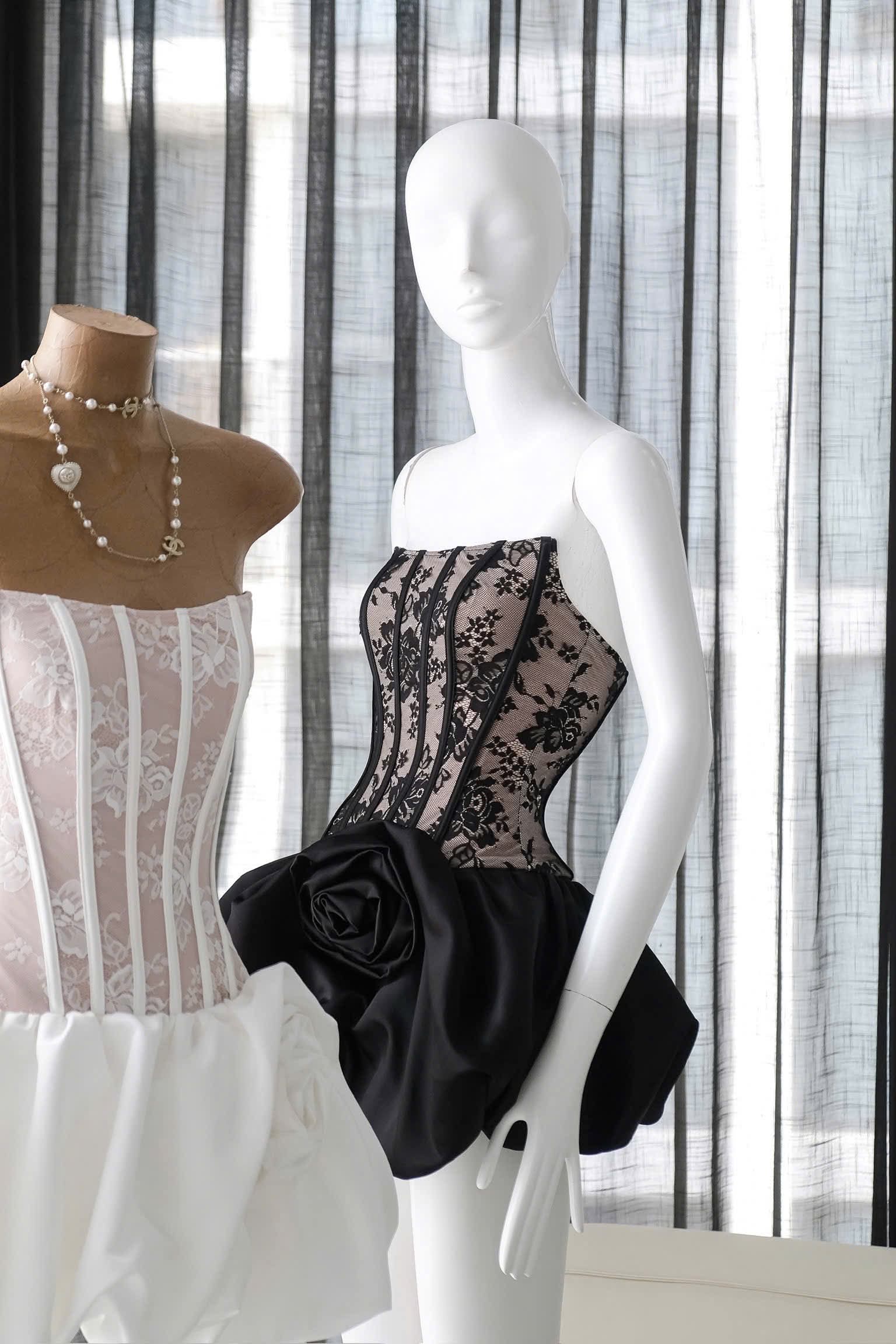 NICOLLA STRAPLESS CORSET MINI DRESS FOR PARTY