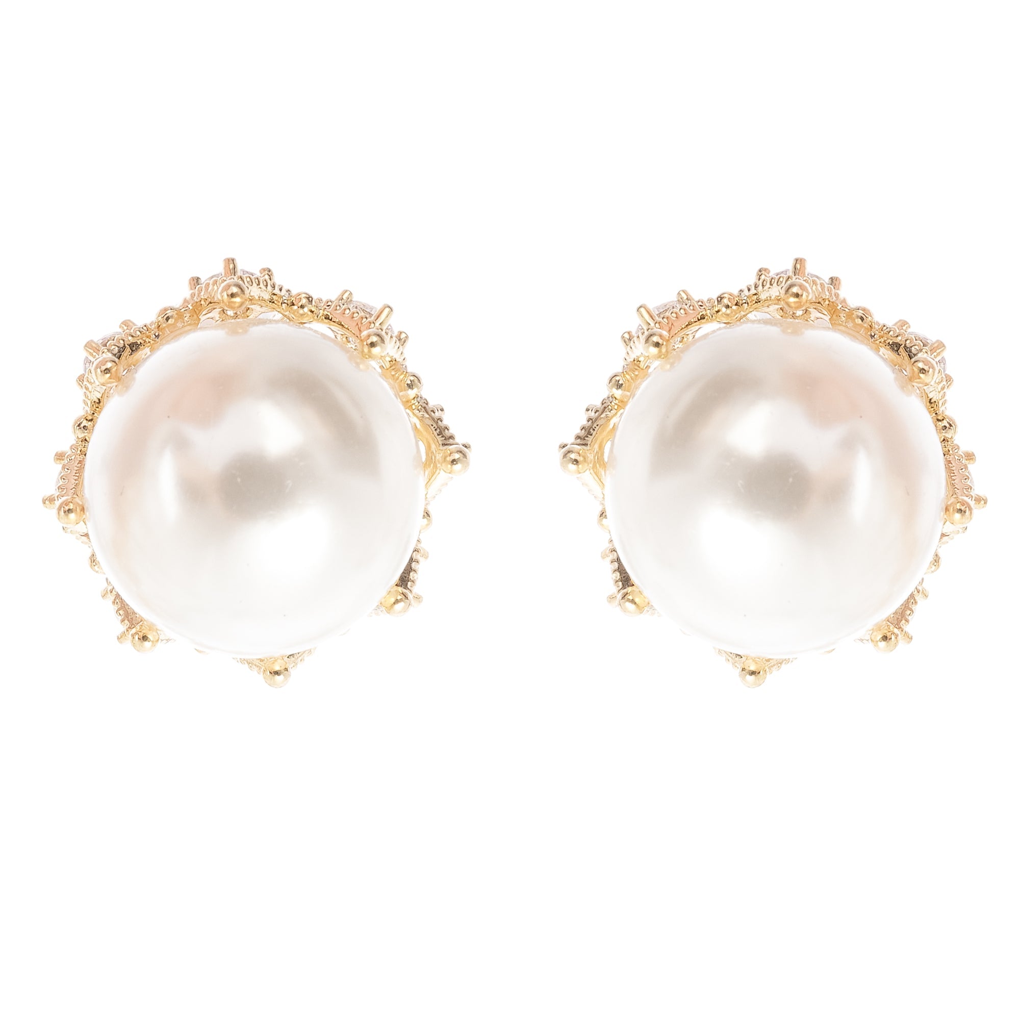 DSC00694_25e24d76-7360-4740-94f4-3ce7668267d1 SALOME FAUX PEARL STUD EARRINGS FOR BRIDAL