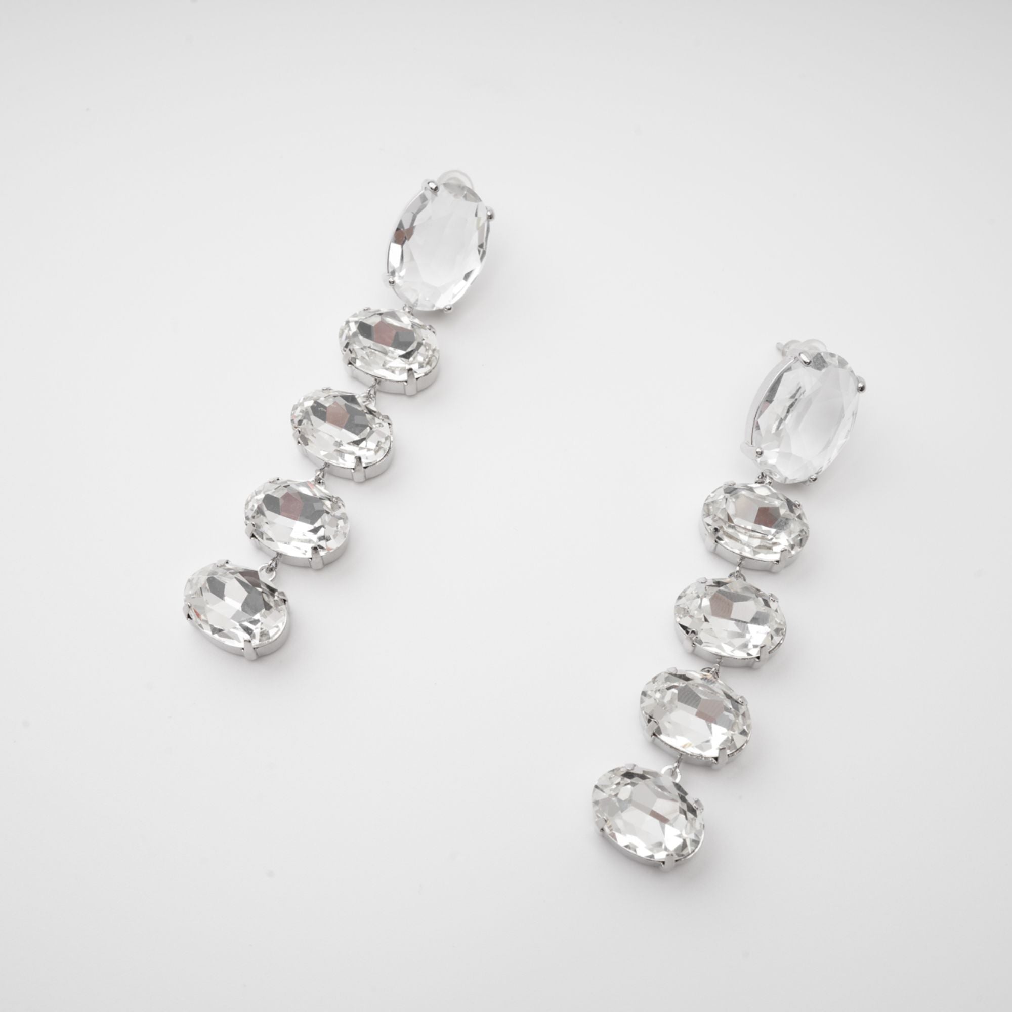 FELICIA CRYSTAL DANGLE EARRINGS FOR WEDDING PARTY