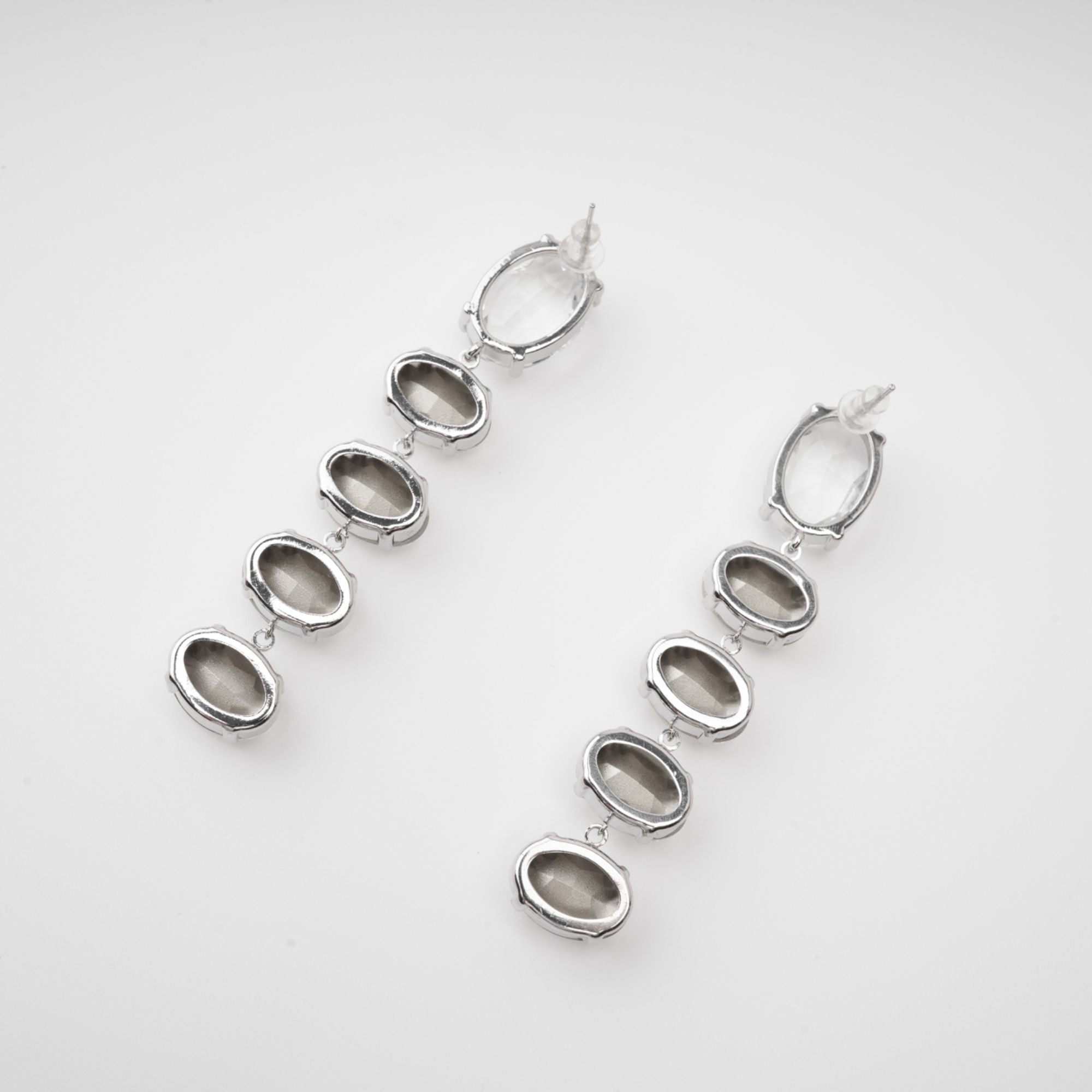 FELICIA CRYSTAL DANGLE EARRINGS FOR WEDDING PARTY