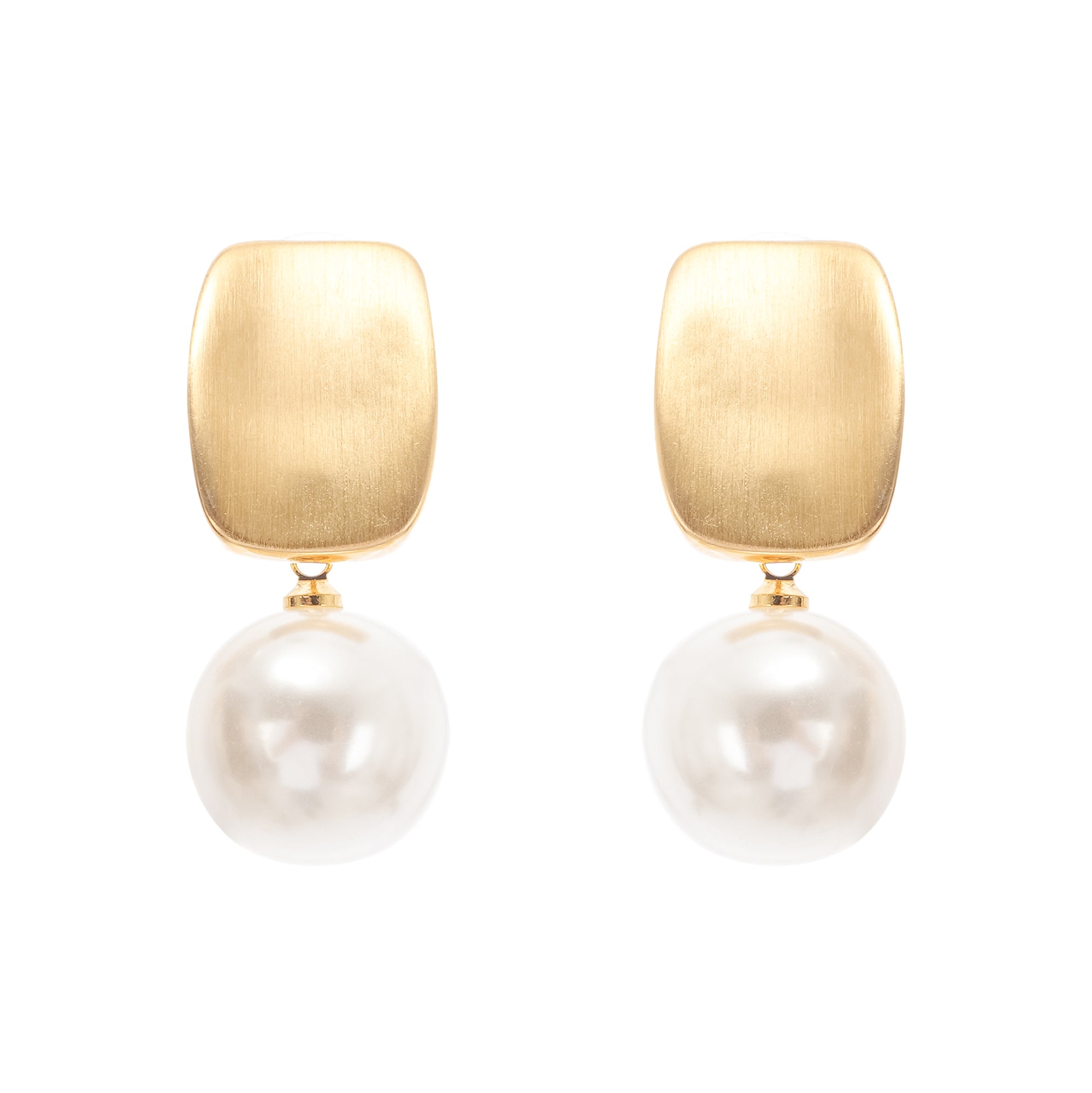 Pauline faux-pearl earrings