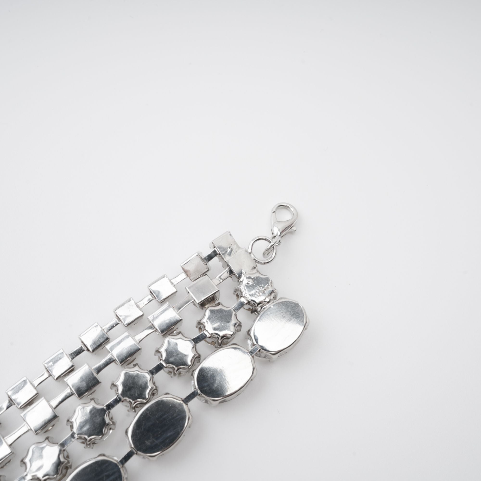 ELIZABETH CRYSTAL LAYERED NECKLACE FOR WEDDING
