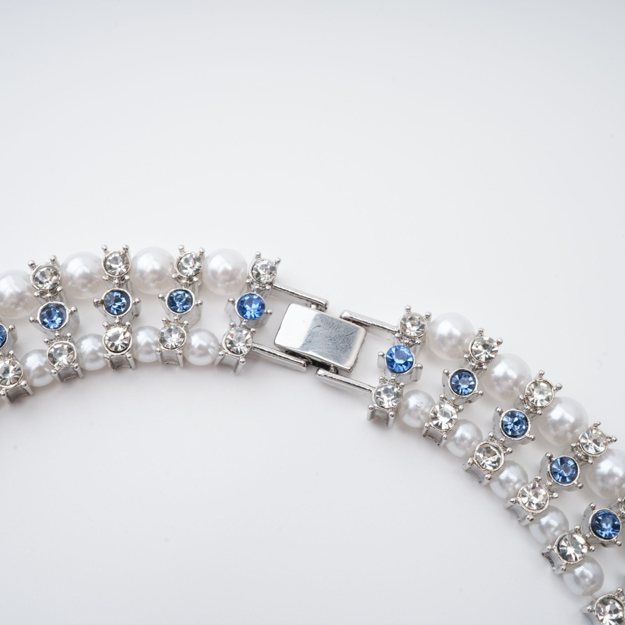 ALANA CRYSTAL PEARL NECKLACE FOR WEDDING PARTY