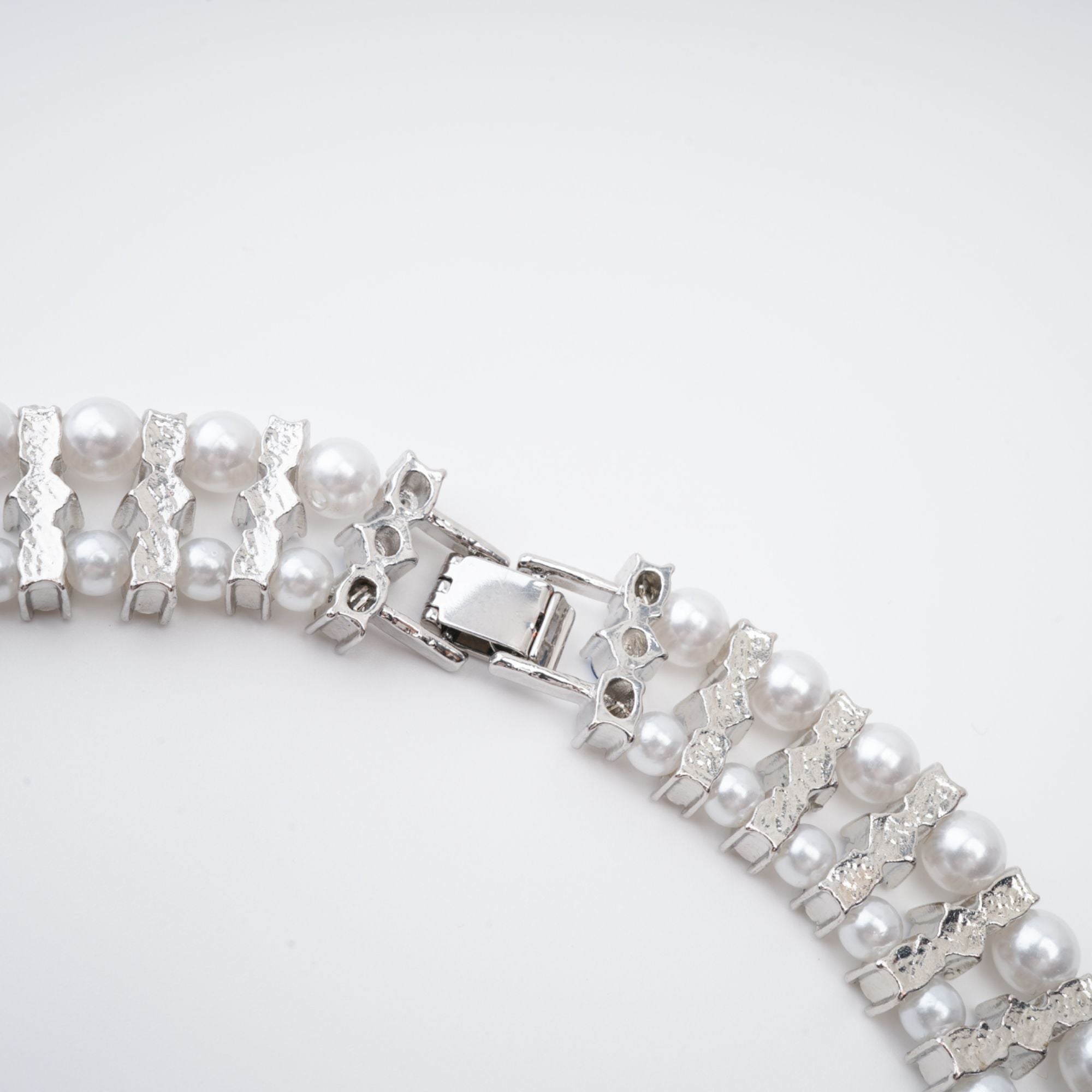 ALANA CRYSTAL PEARL NECKLACE FOR WEDDING PARTY
