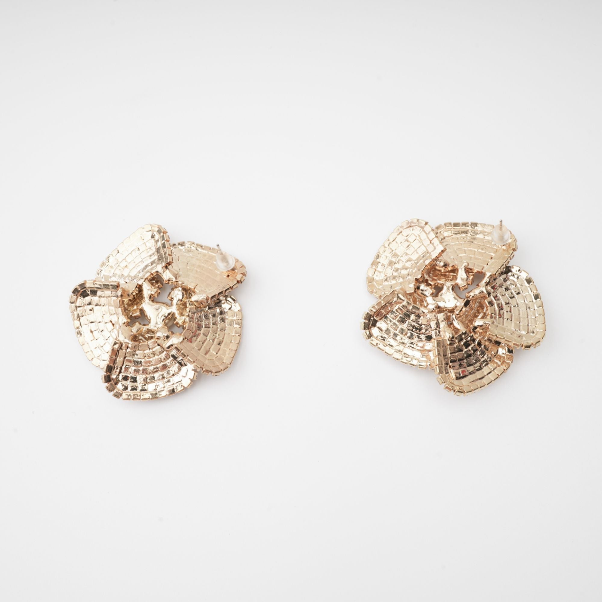 SAIRA CRYSTAL FLORAL DROP EARRINGS FOR WEDDING