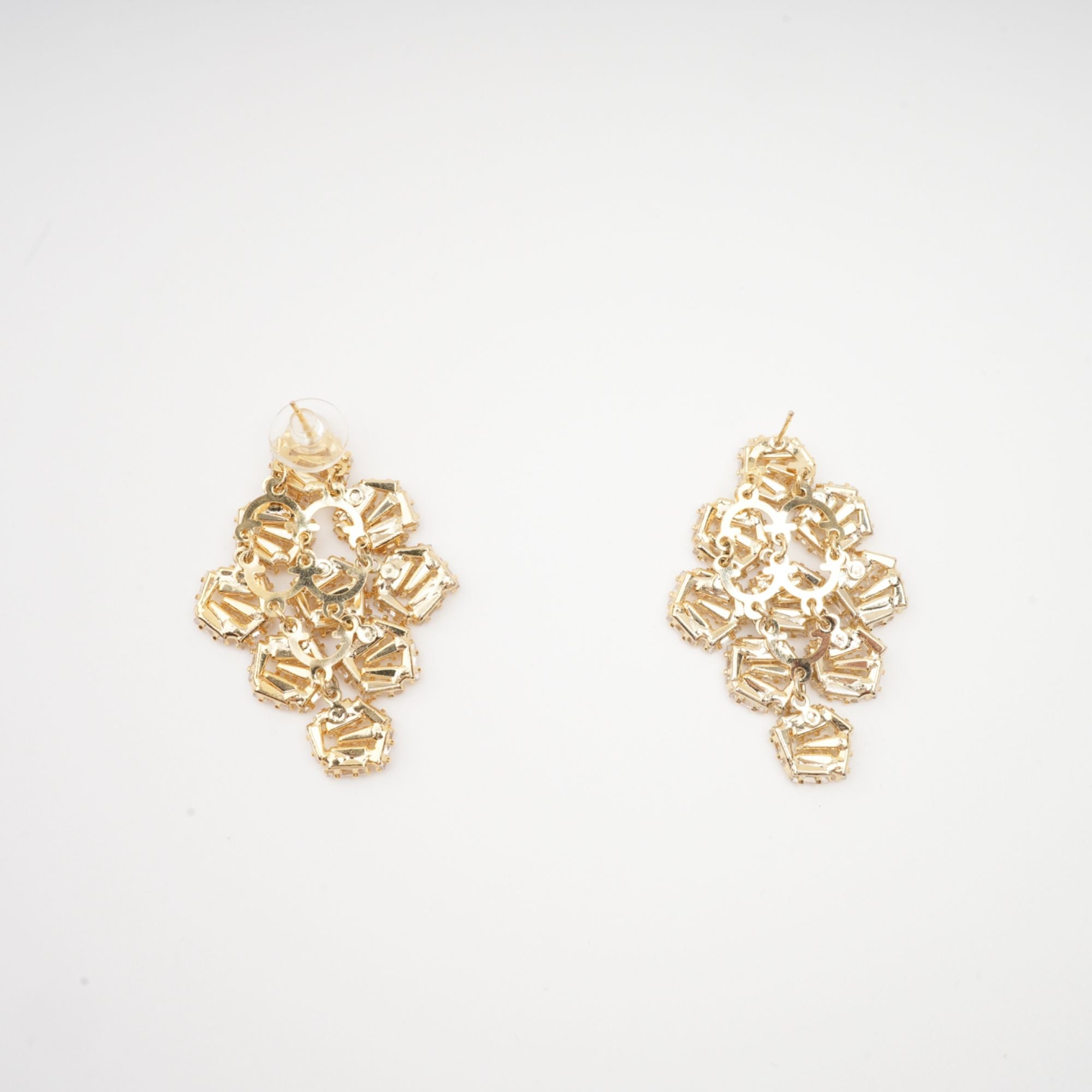 ARIANE CRYSTAL GEOMETRIC DROP EARRINGS FOR EVENTS