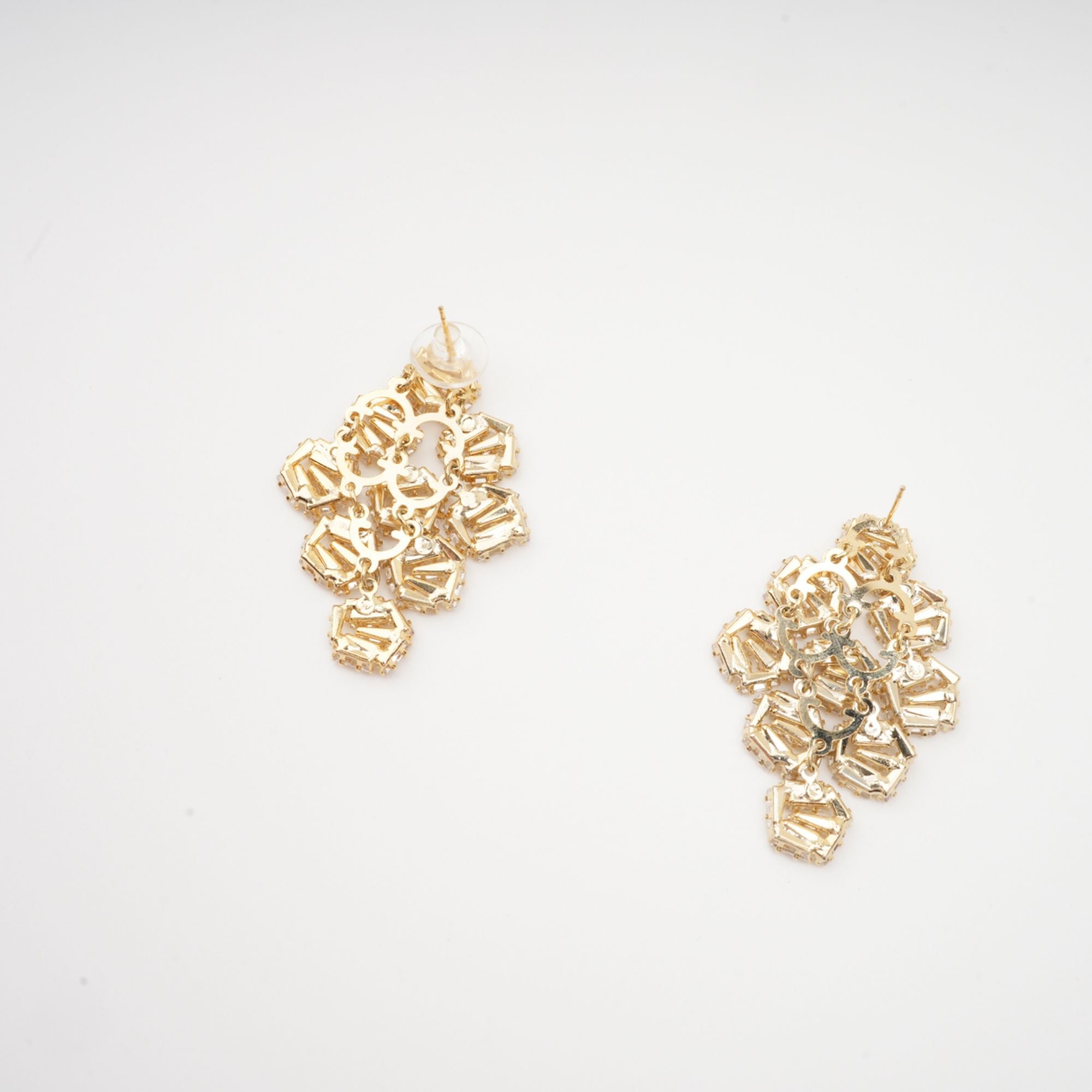 ARIANE CRYSTAL GEOMETRIC DROP EARRINGS FOR EVENTS
