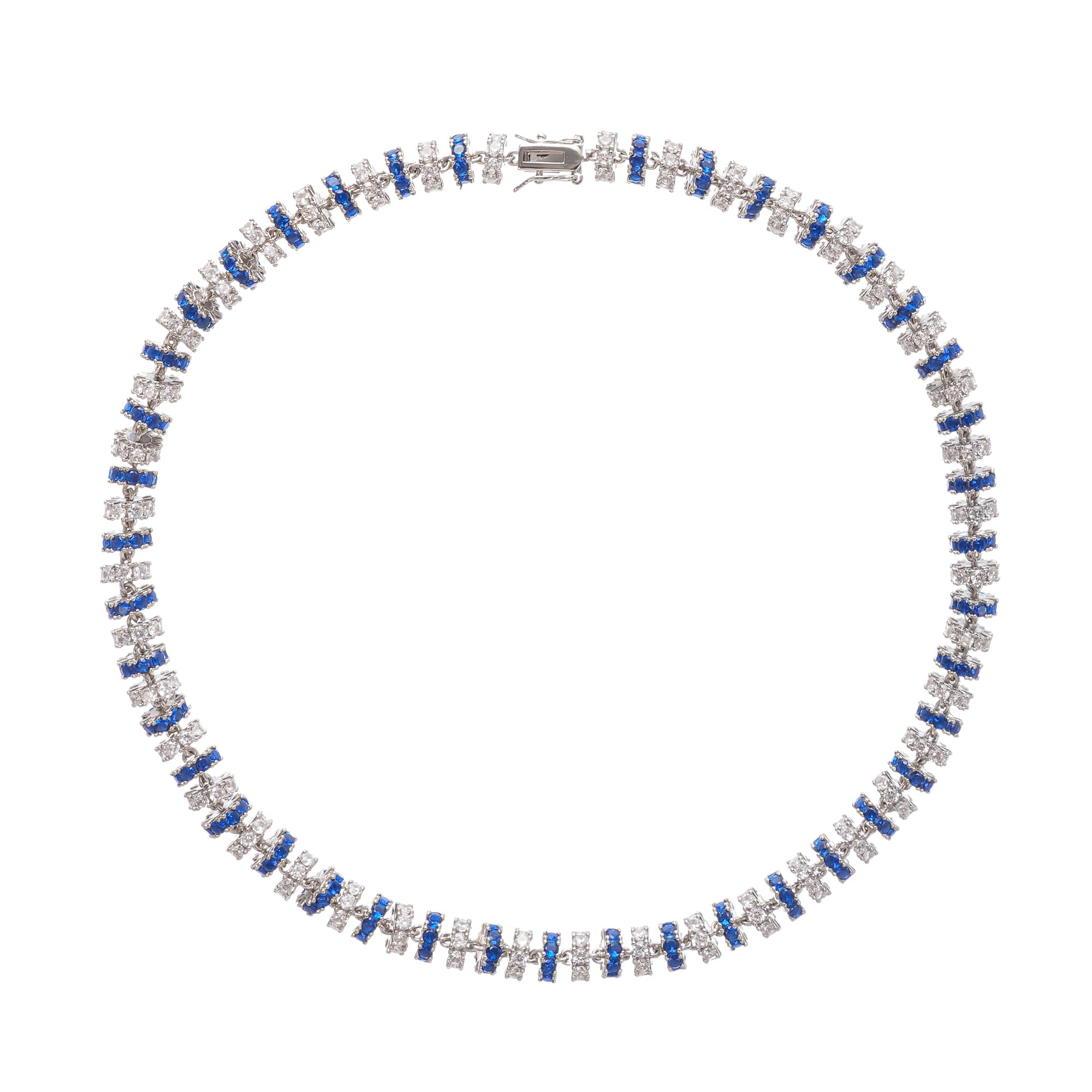 DSC01155_0b3eaa4a-9fcc-4c66-bc8a-bda267ded4a3 SANDRINE BLUE CRYSTAL NECKLACE – EVENING PARTY JEWELRY