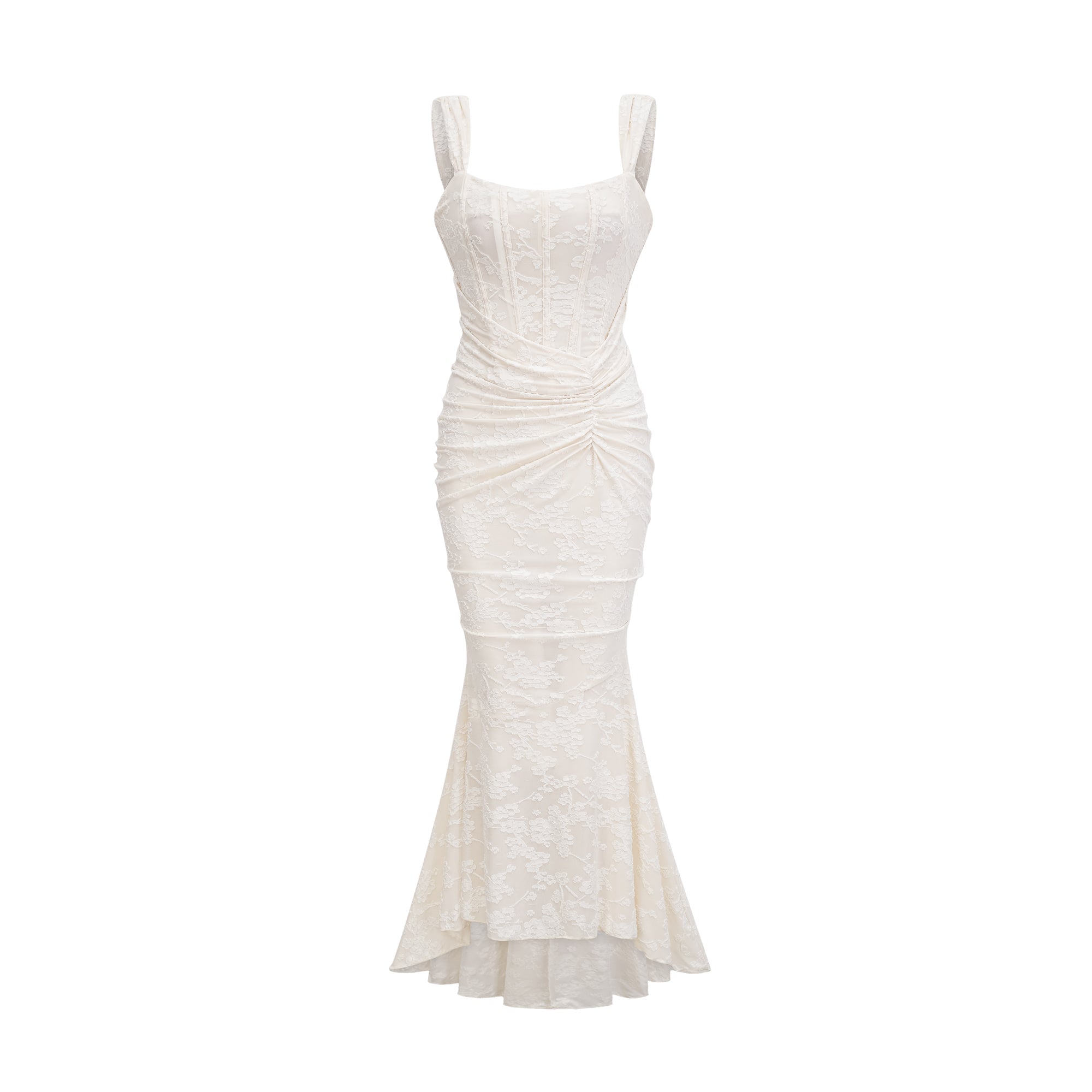 FLORAL MAXI DRESS FOR WEDDING GUEST ELEGANT