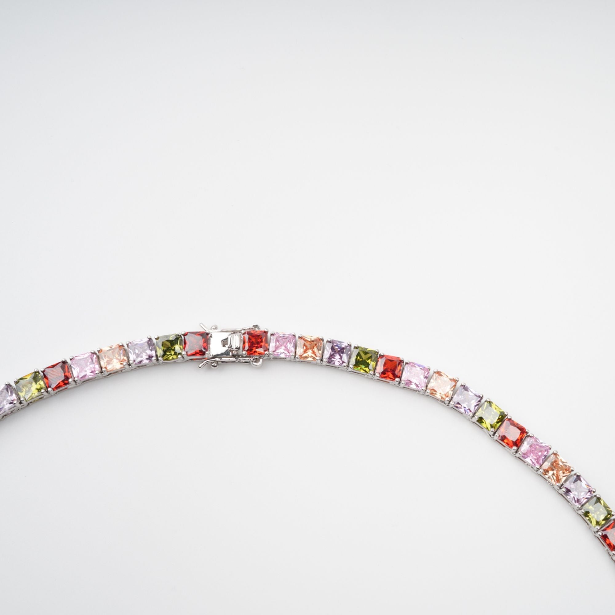 DSC01643_a145120a-dfb5-405d-baf8-6f158d11b2b6 AVRIL MULTI SQUARE CRYSTAL NECKLACE, PARTY JEWELRY